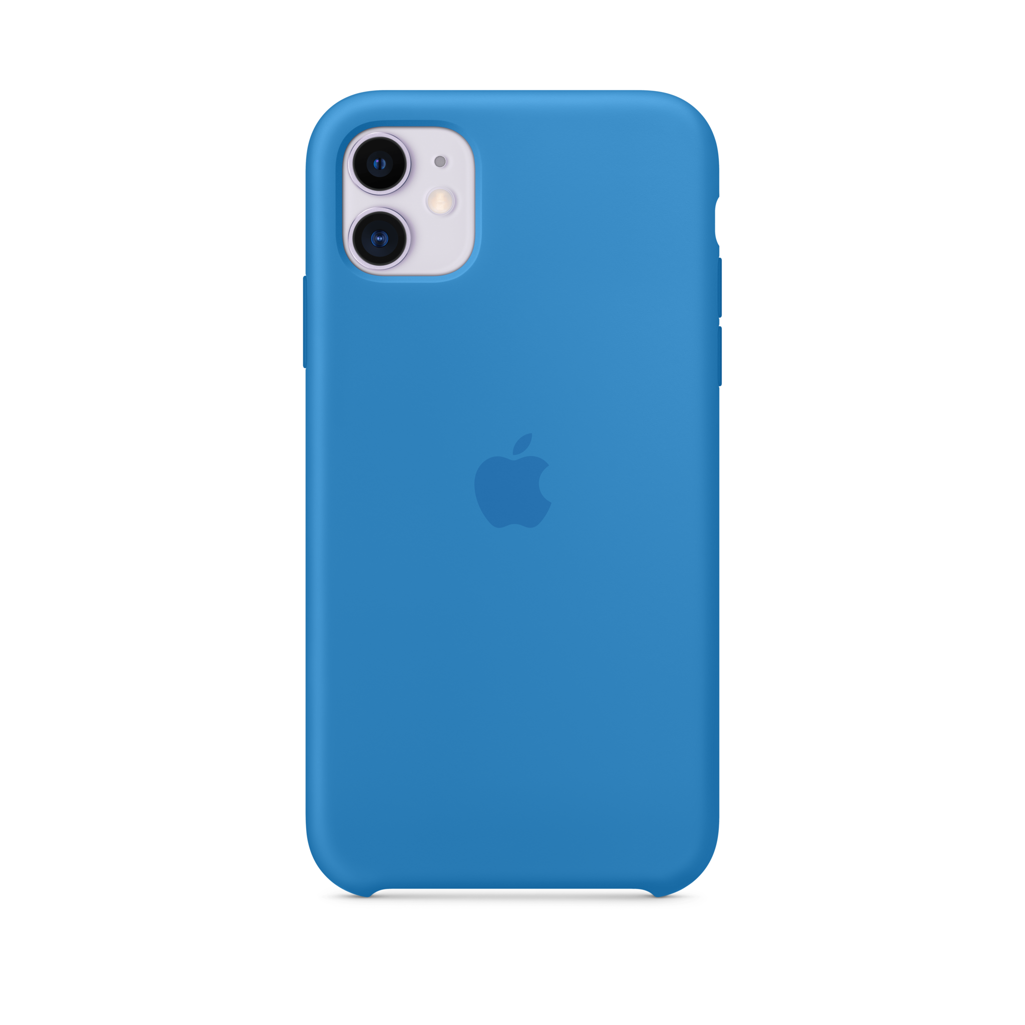 iPhone 11 Silicone Case — Surf Blue
