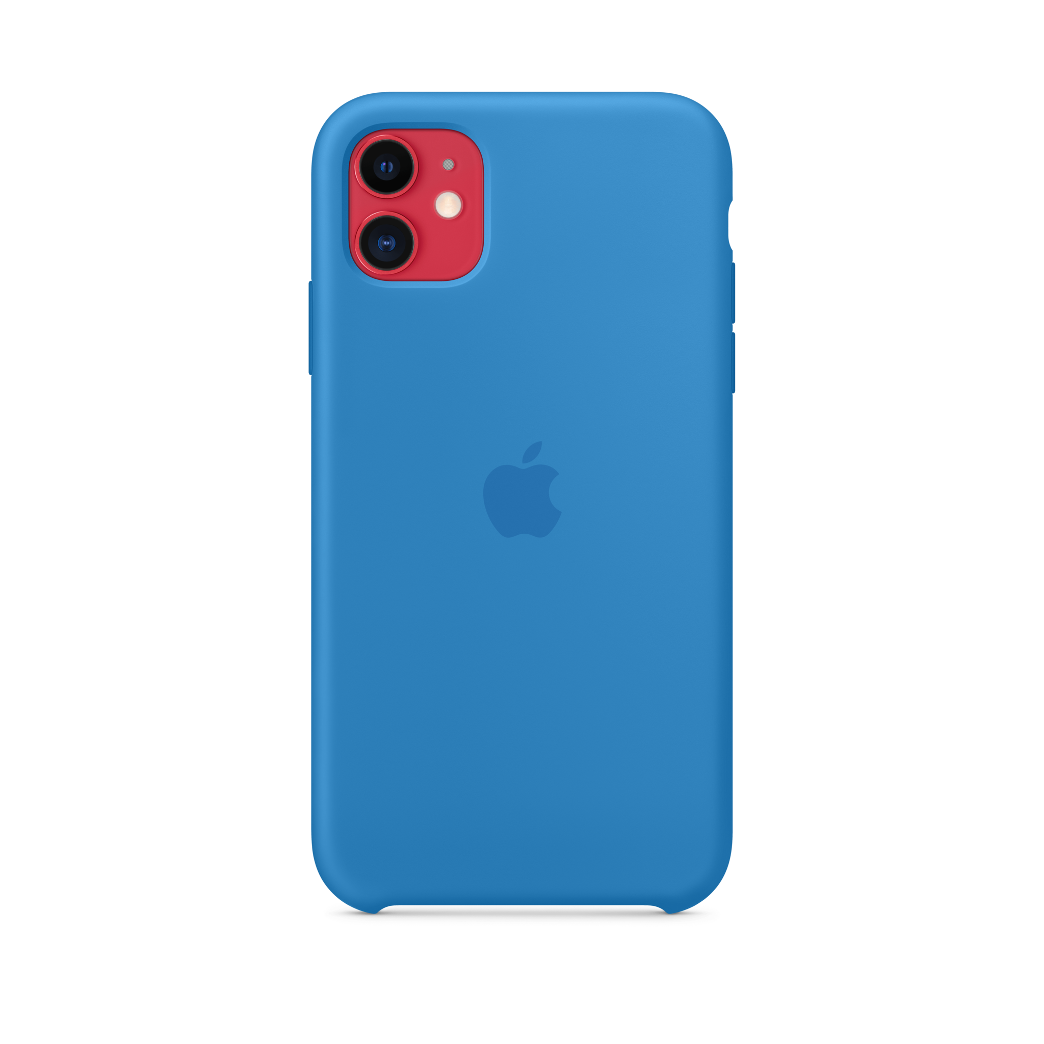 iPhone 11 Silicone Case — Surf Blue