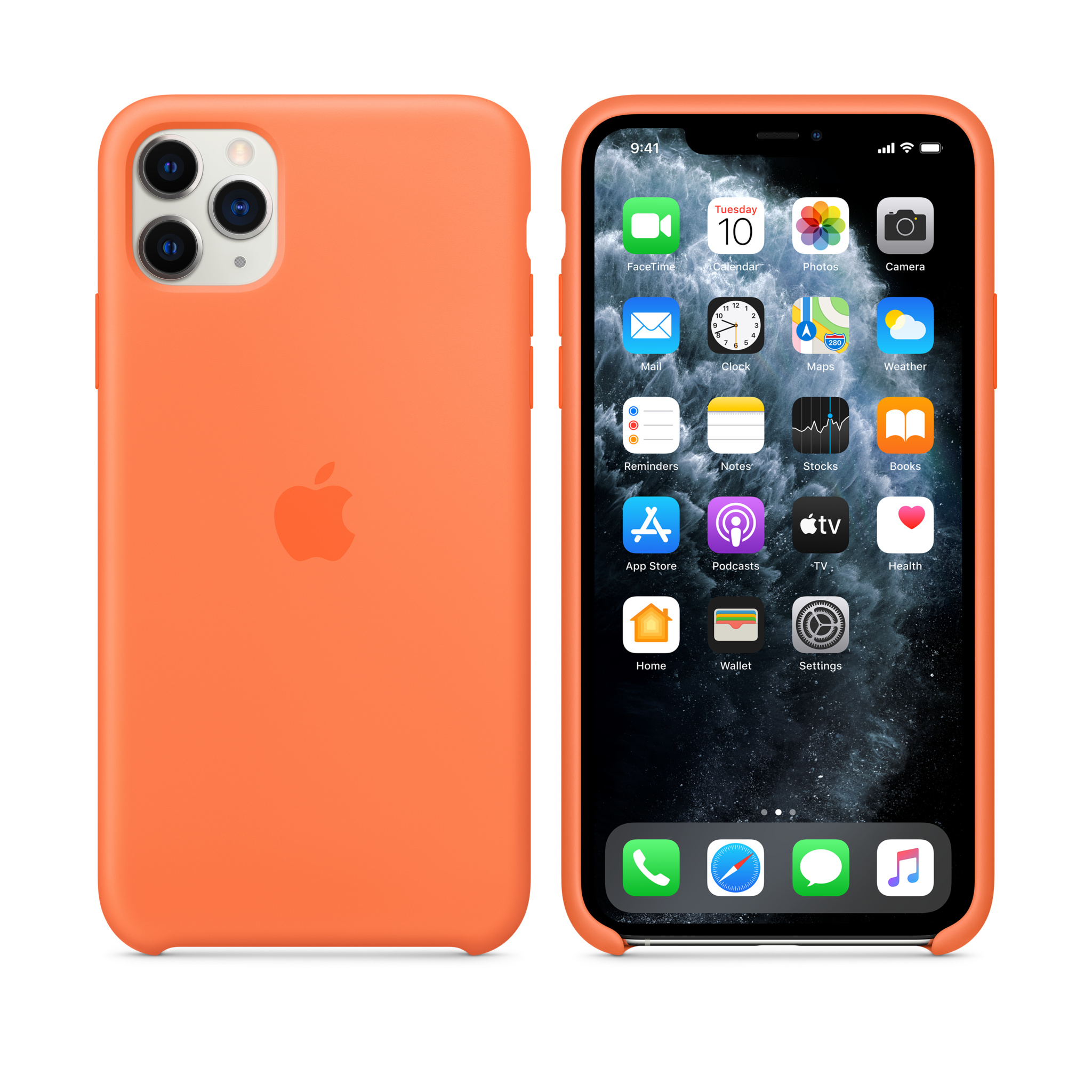 iPhone 11 Pro Max Silicone Case — Vitamin C