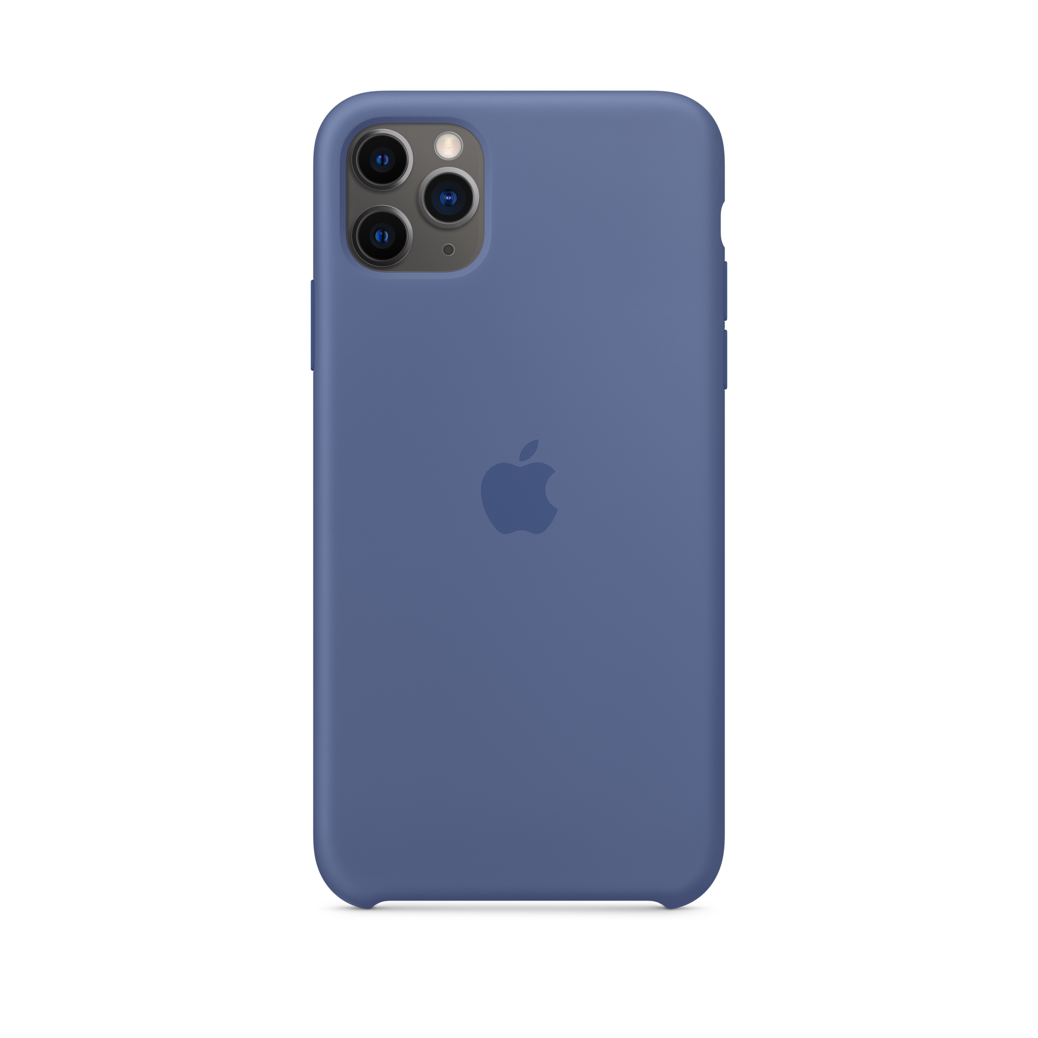 iPhone 11 Pro Max Silicone Case — Linen Blue