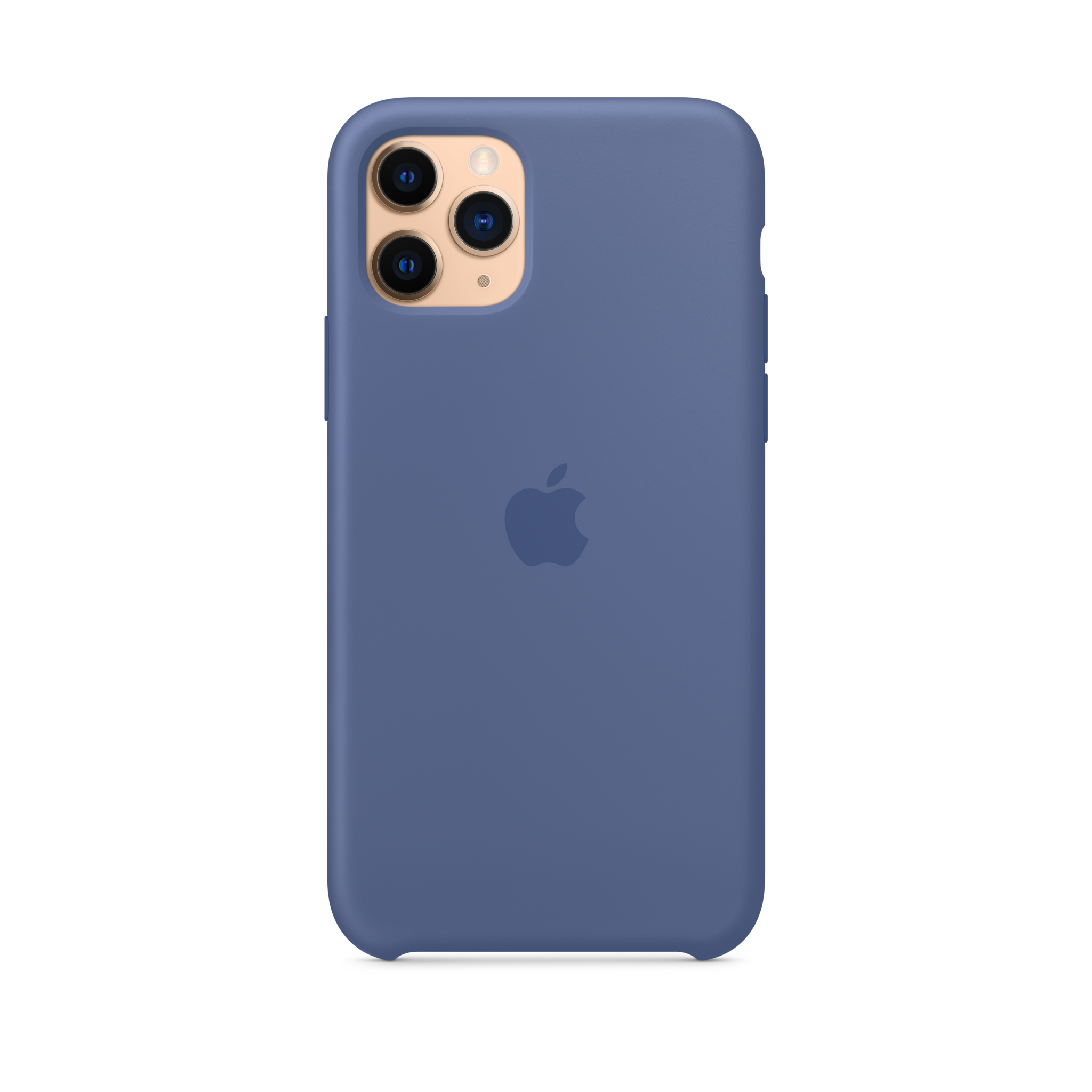 iPhone 11 Pro Silicone Case — Linen Blue