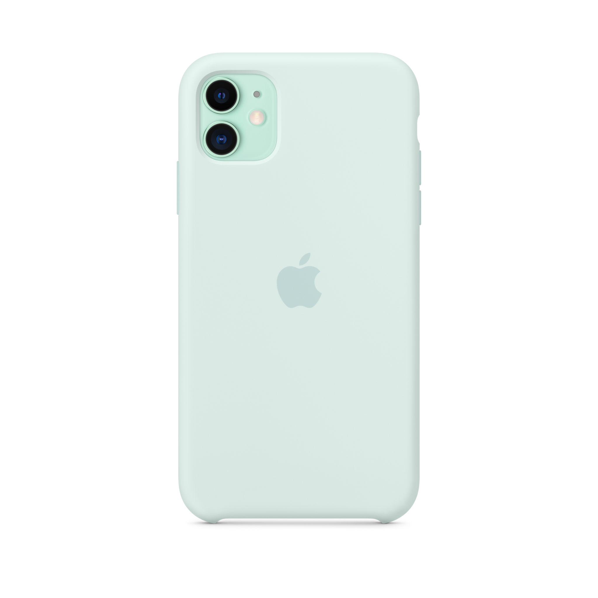 iPhone 11 Silicone Case — Seafoam