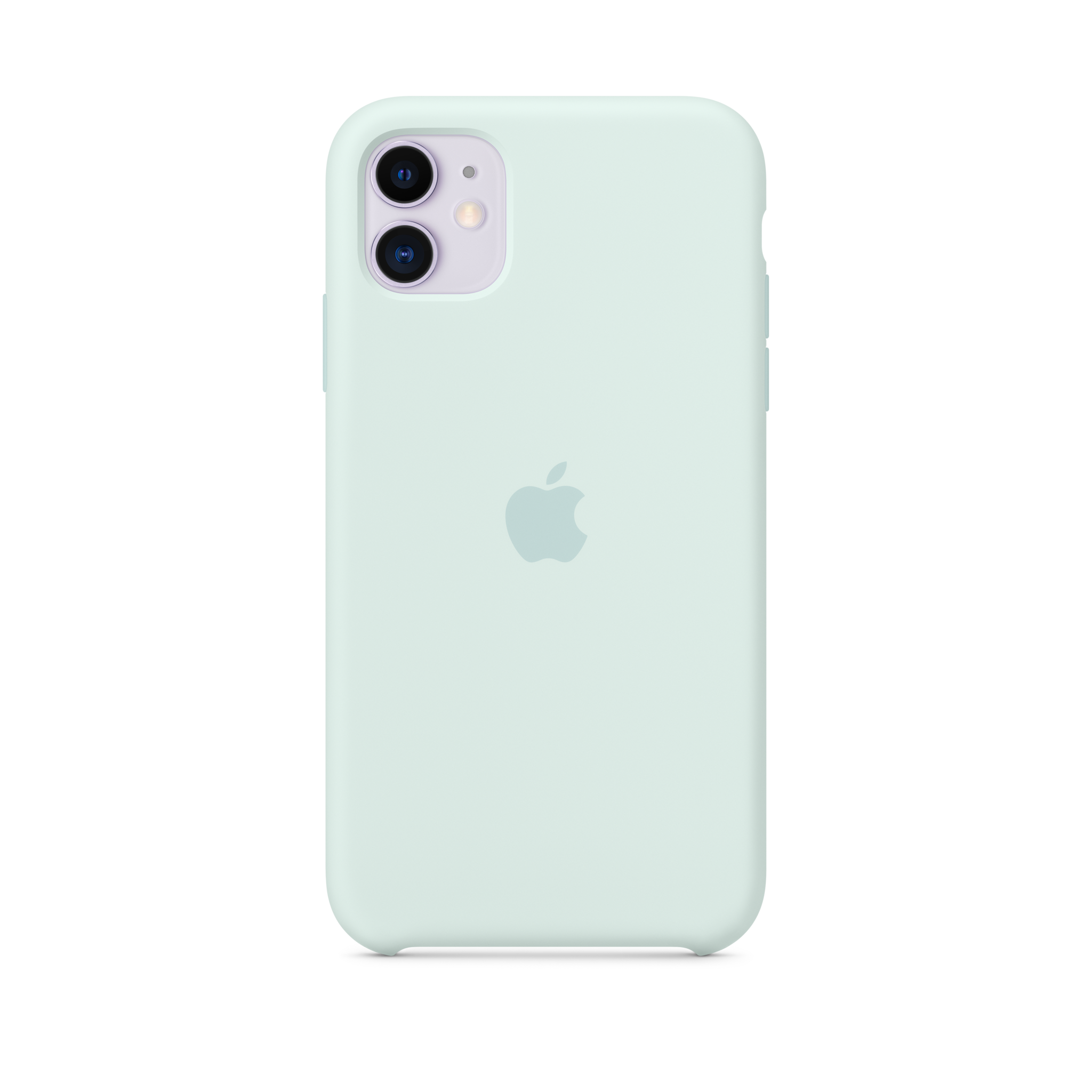 iPhone 11 Silicone Case — Seafoam