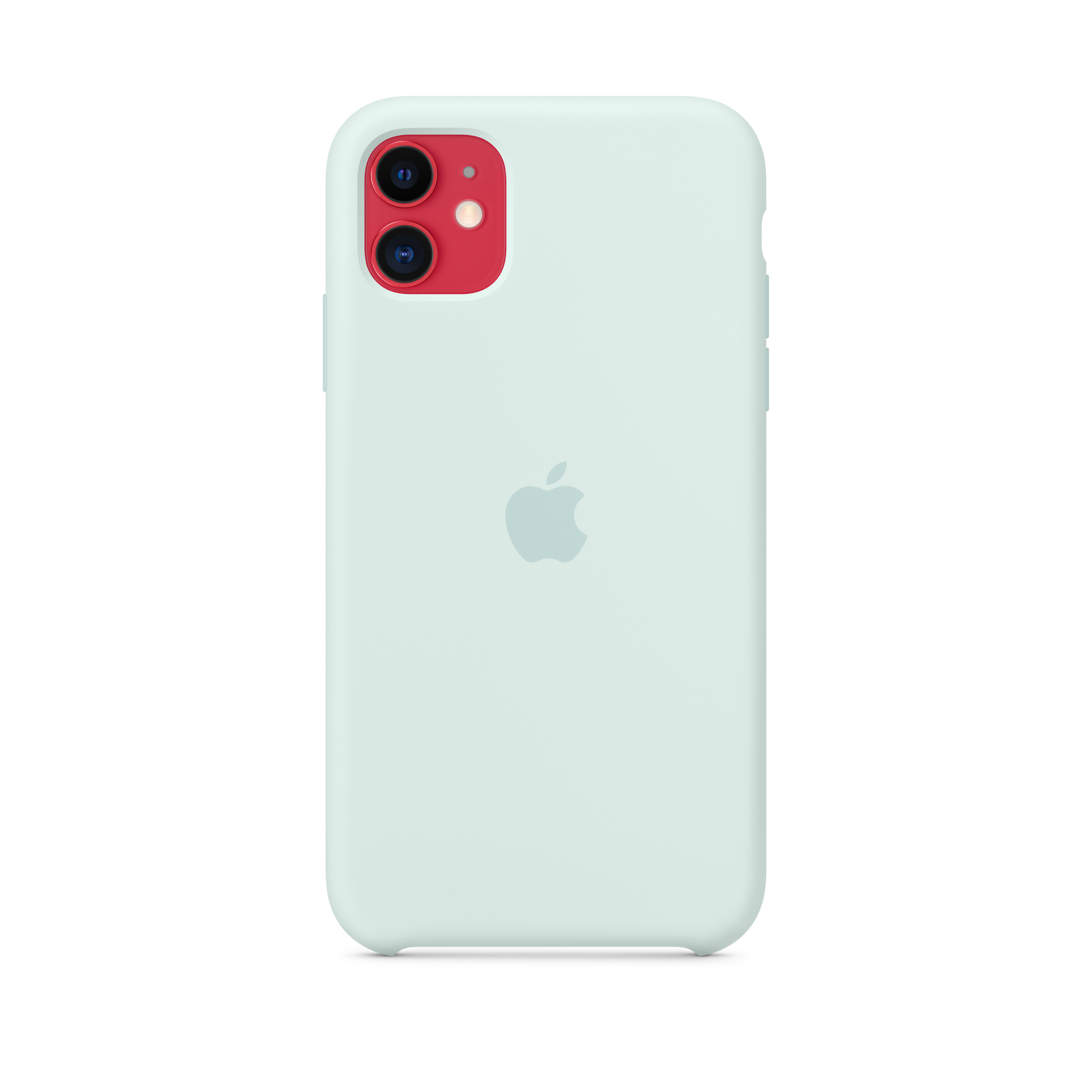 iPhone 11 Silicone Case — Seafoam
