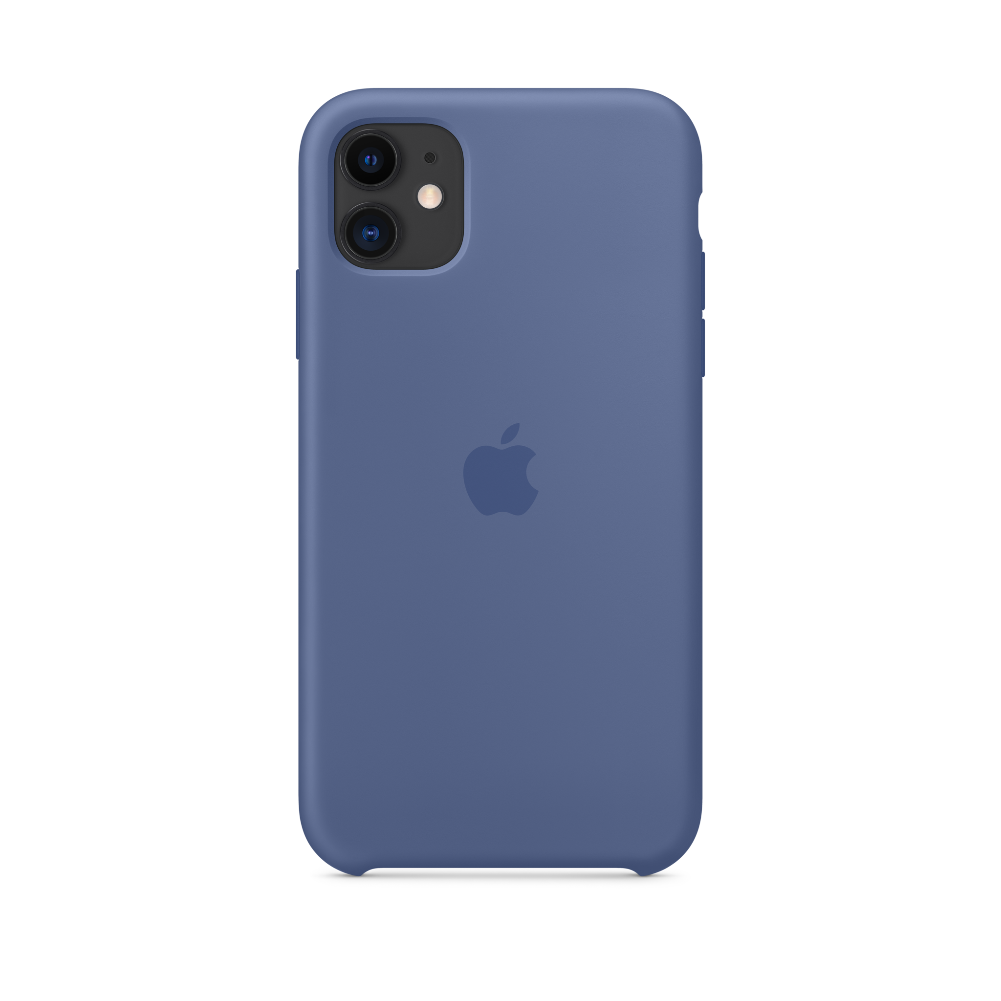 iPhone 11 Silicone Case — Linen Blue
