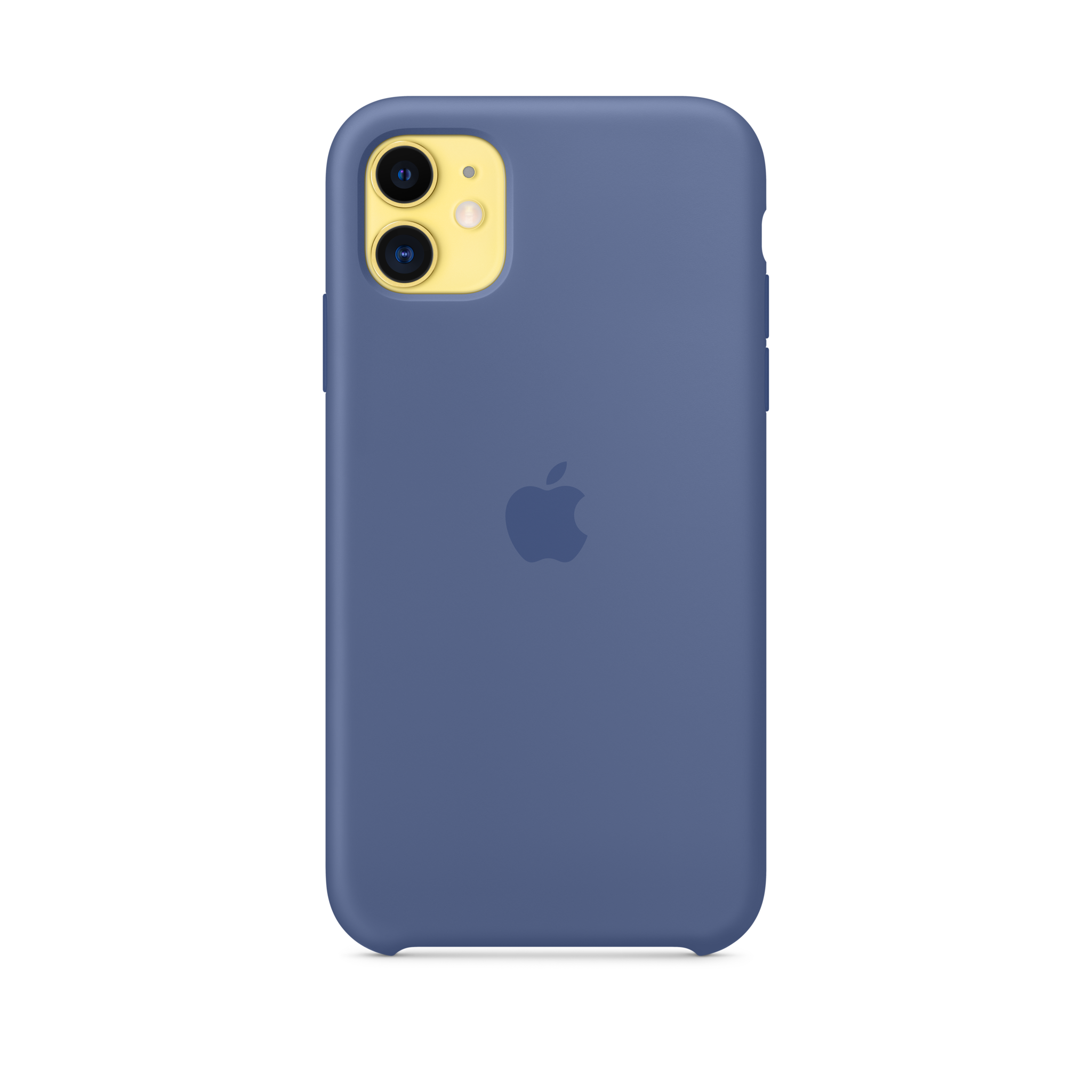 iPhone 11 Silicone Case — Linen Blue