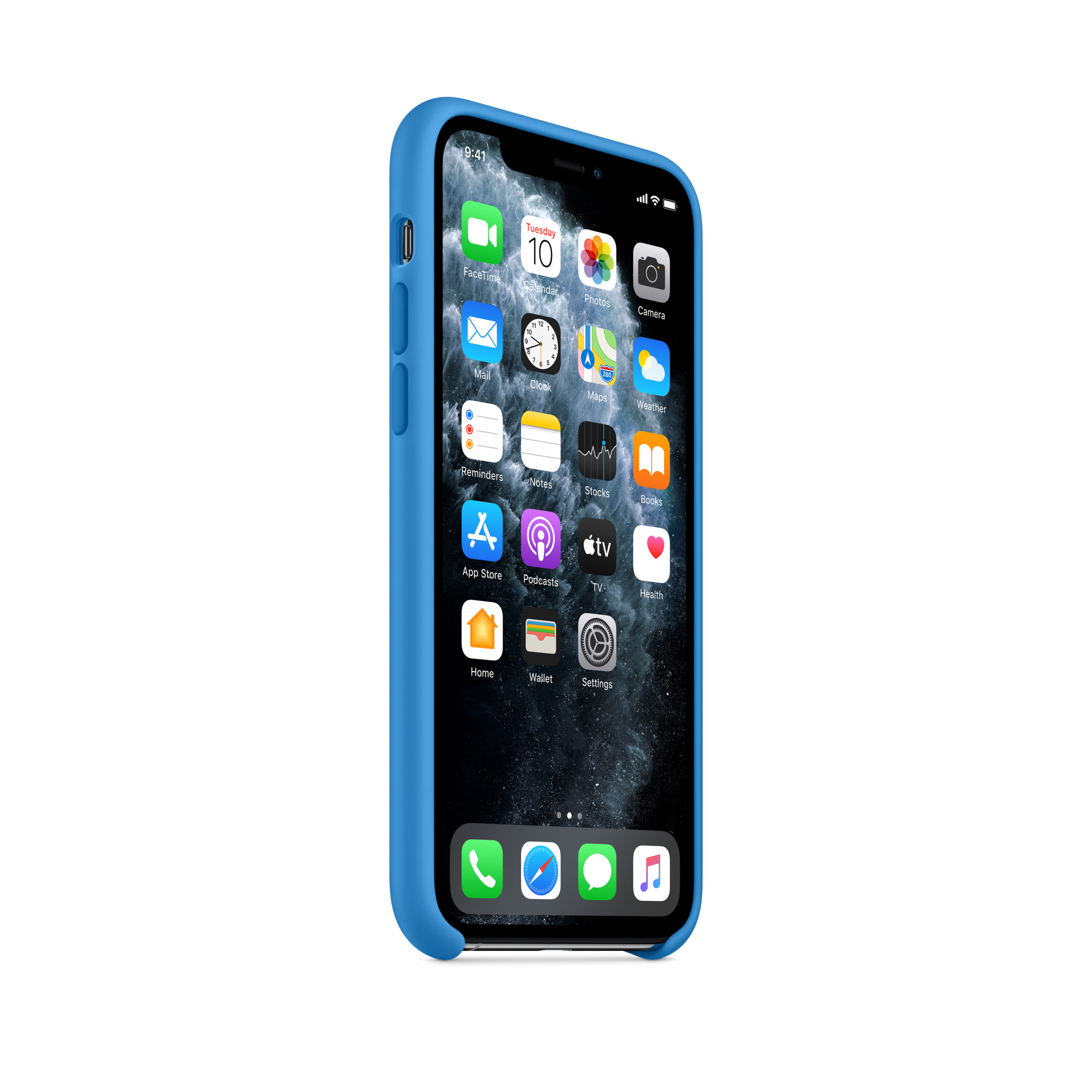 iPhone 11 Pro Silicone Case — Surf Blue