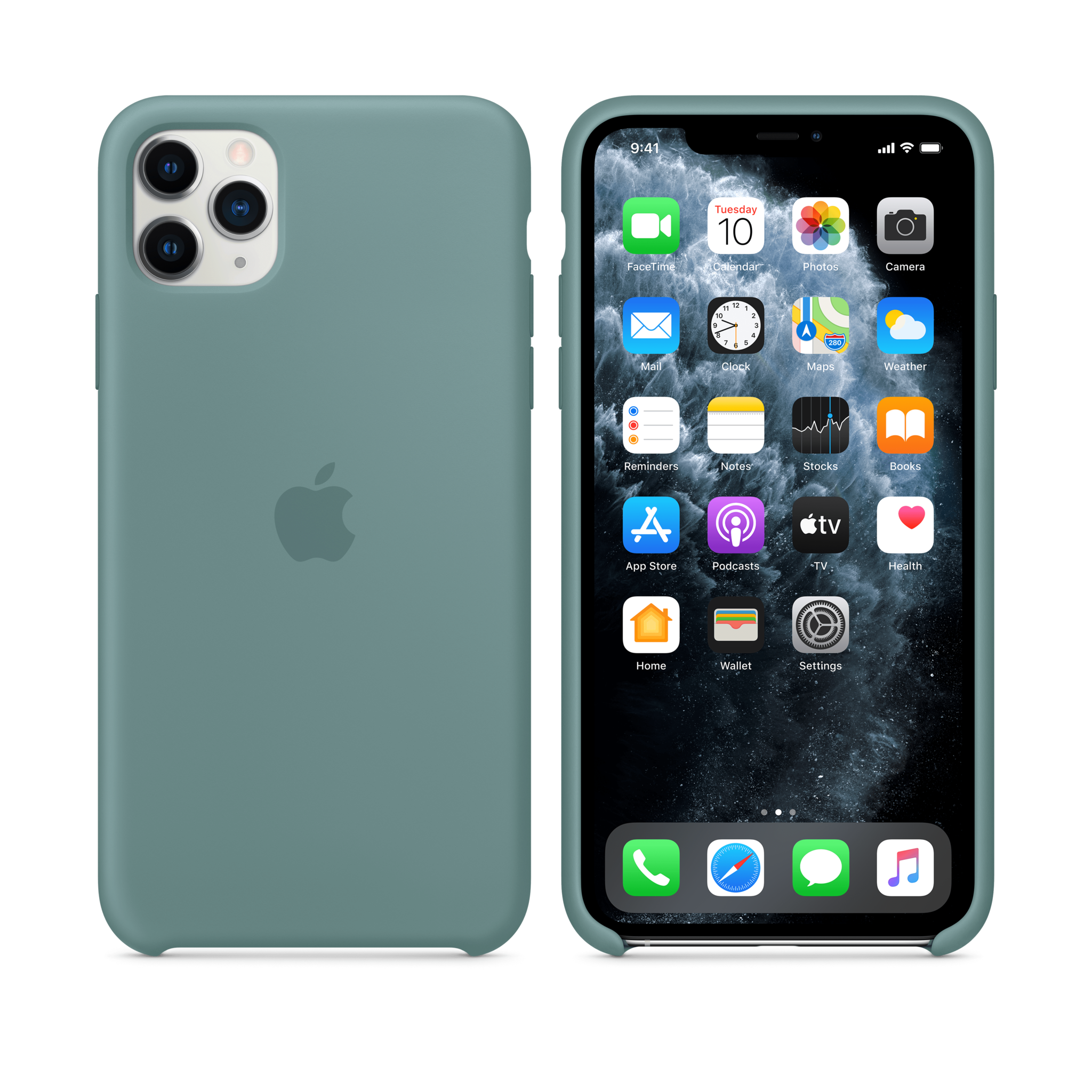 iPhone 11 Pro Max Silicone Case — Cactus