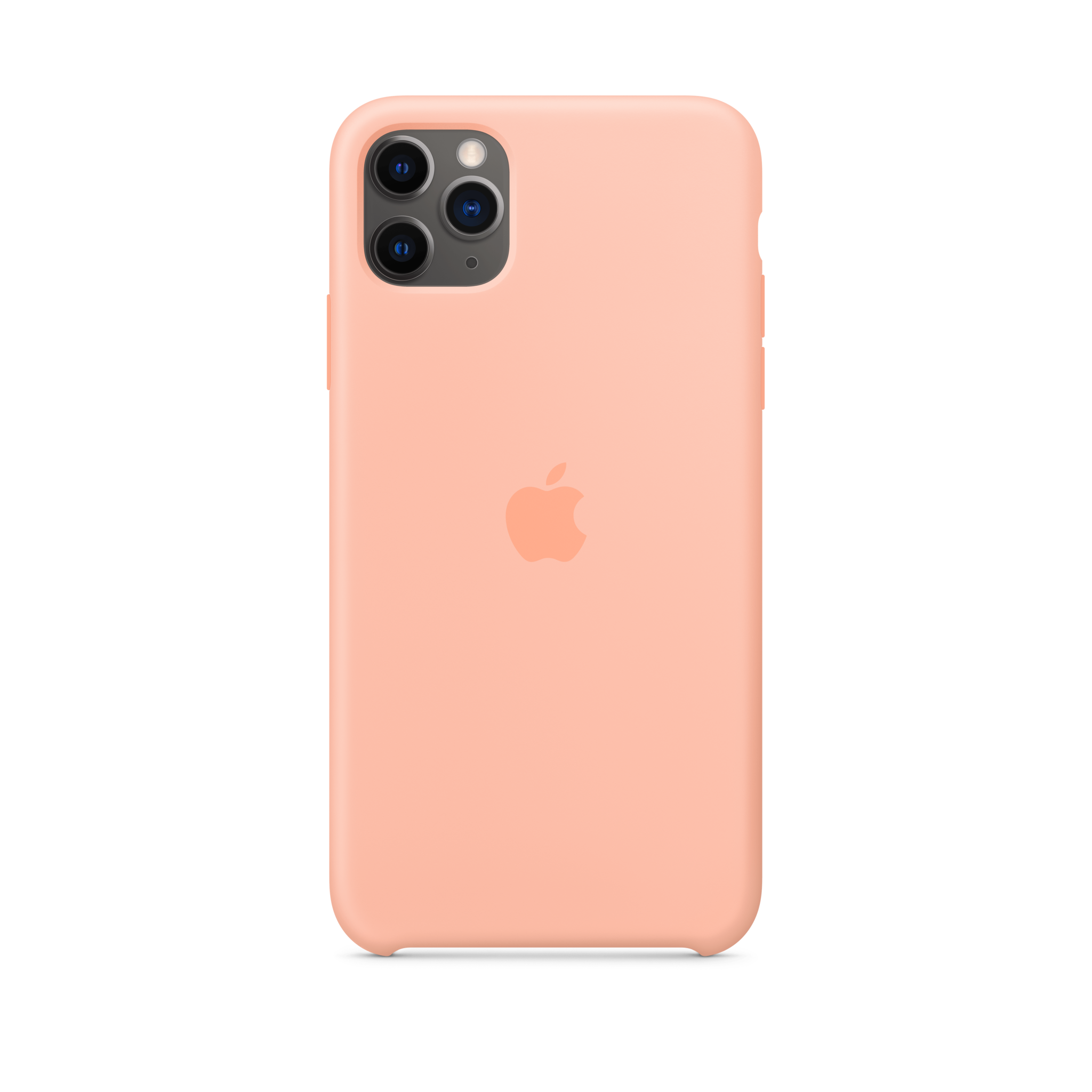 iPhone 11 Pro Max Silicone Case — Grapefruit