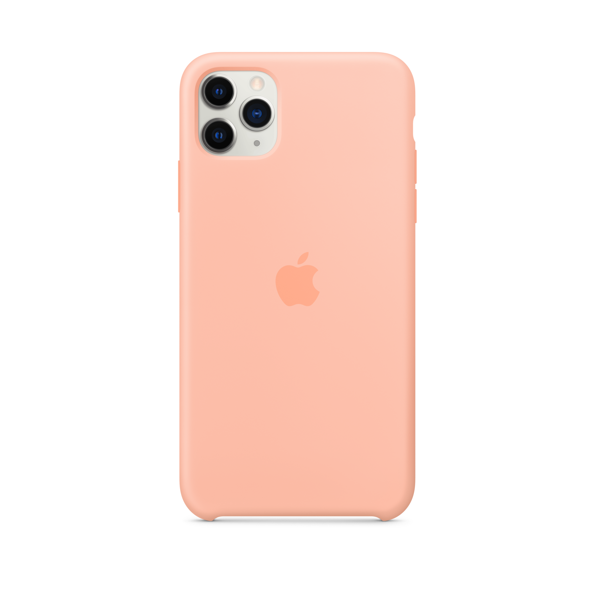 iPhone 11 Pro Max Silicone Case — Grapefruit