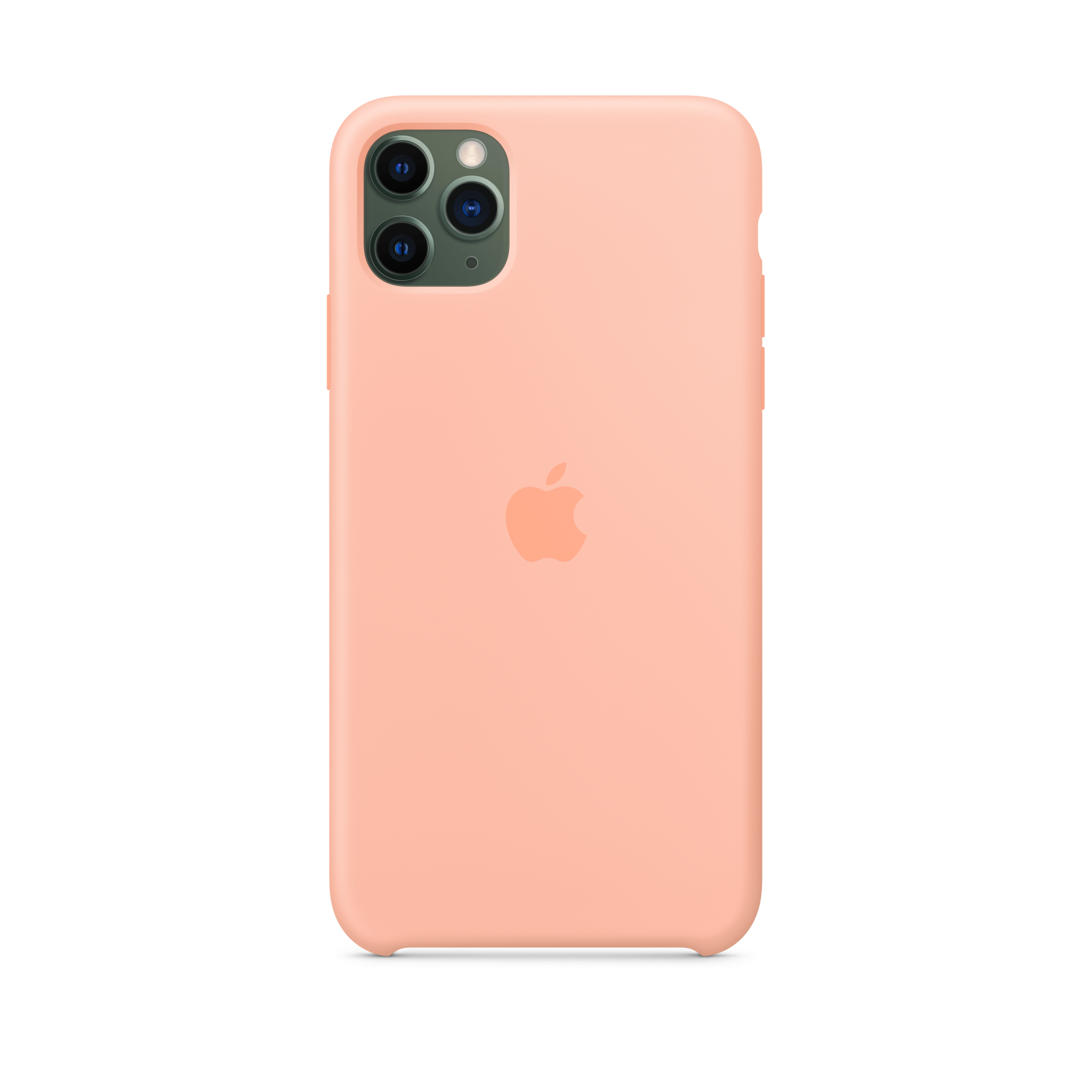 iPhone 11 Pro Max Silicone Case — Grapefruit