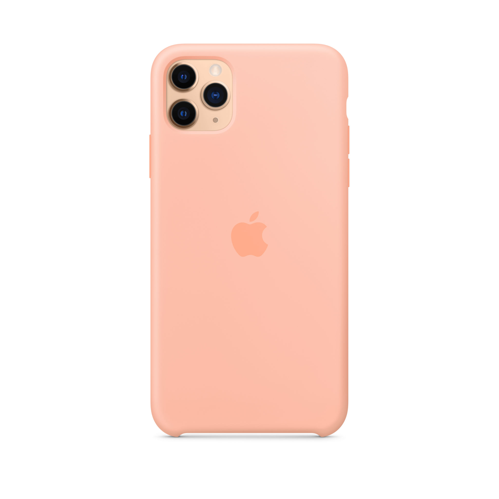 iPhone 11 Pro Max Silicone Case — Grapefruit