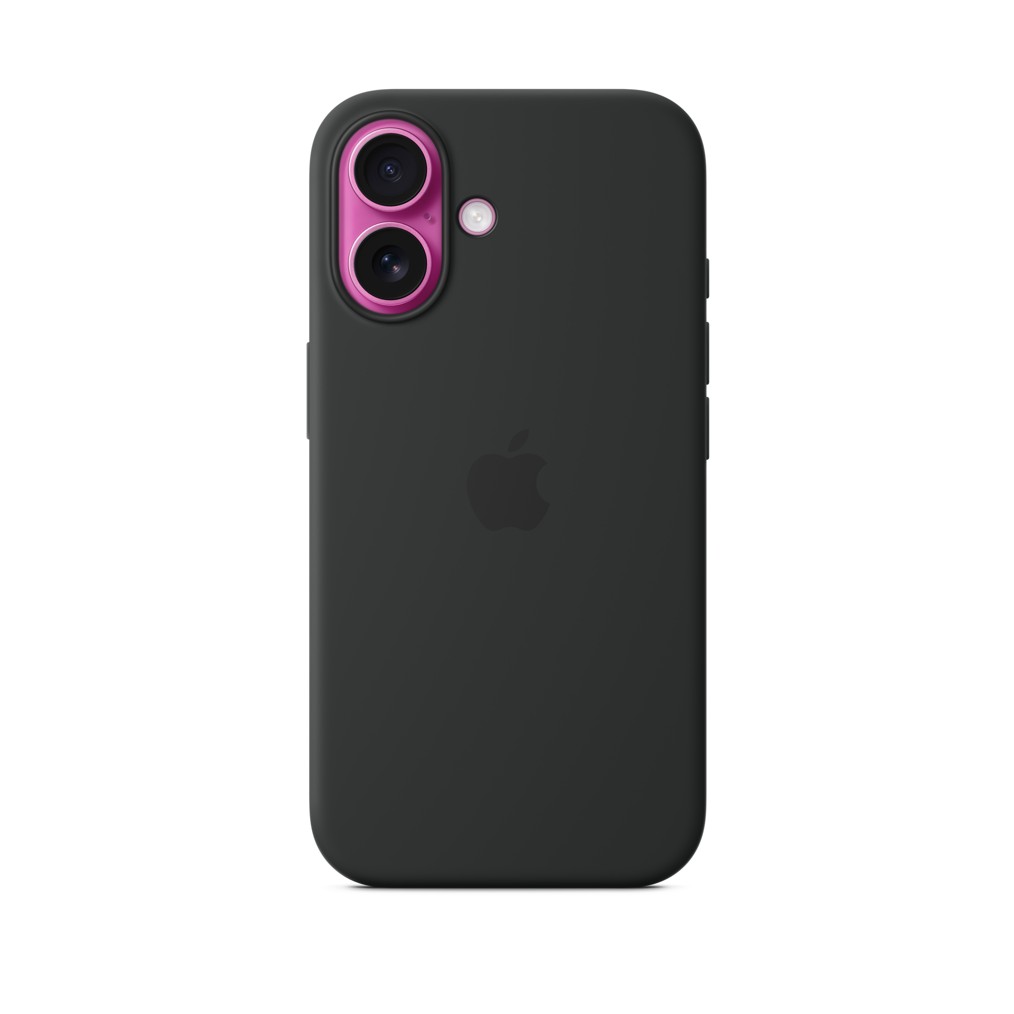 iPhone 16 Silicone Case with MagSafe — Black