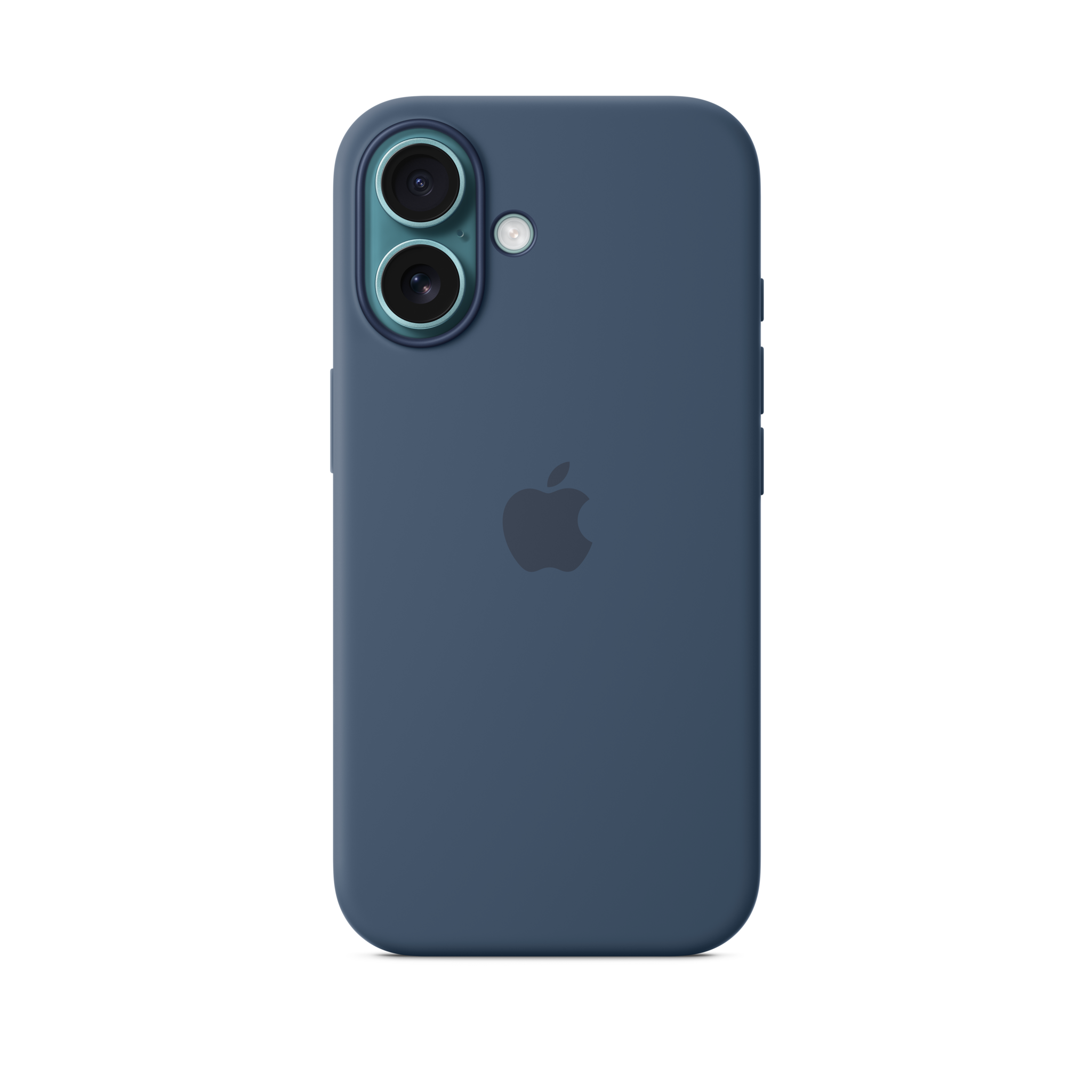 iPhone 16 Silicone Case with MagSafe — Denim