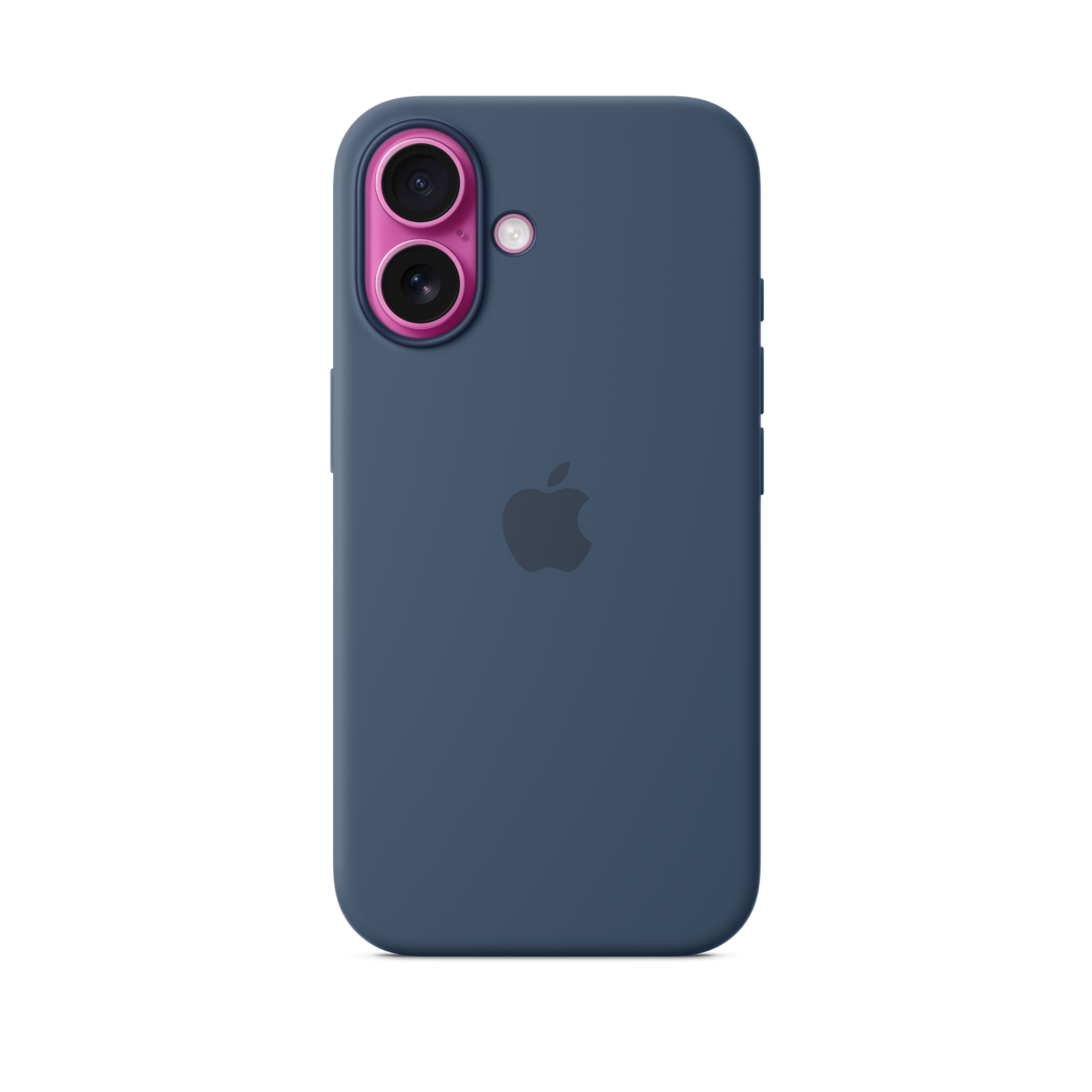 iPhone 16 Silicone Case with MagSafe — Denim