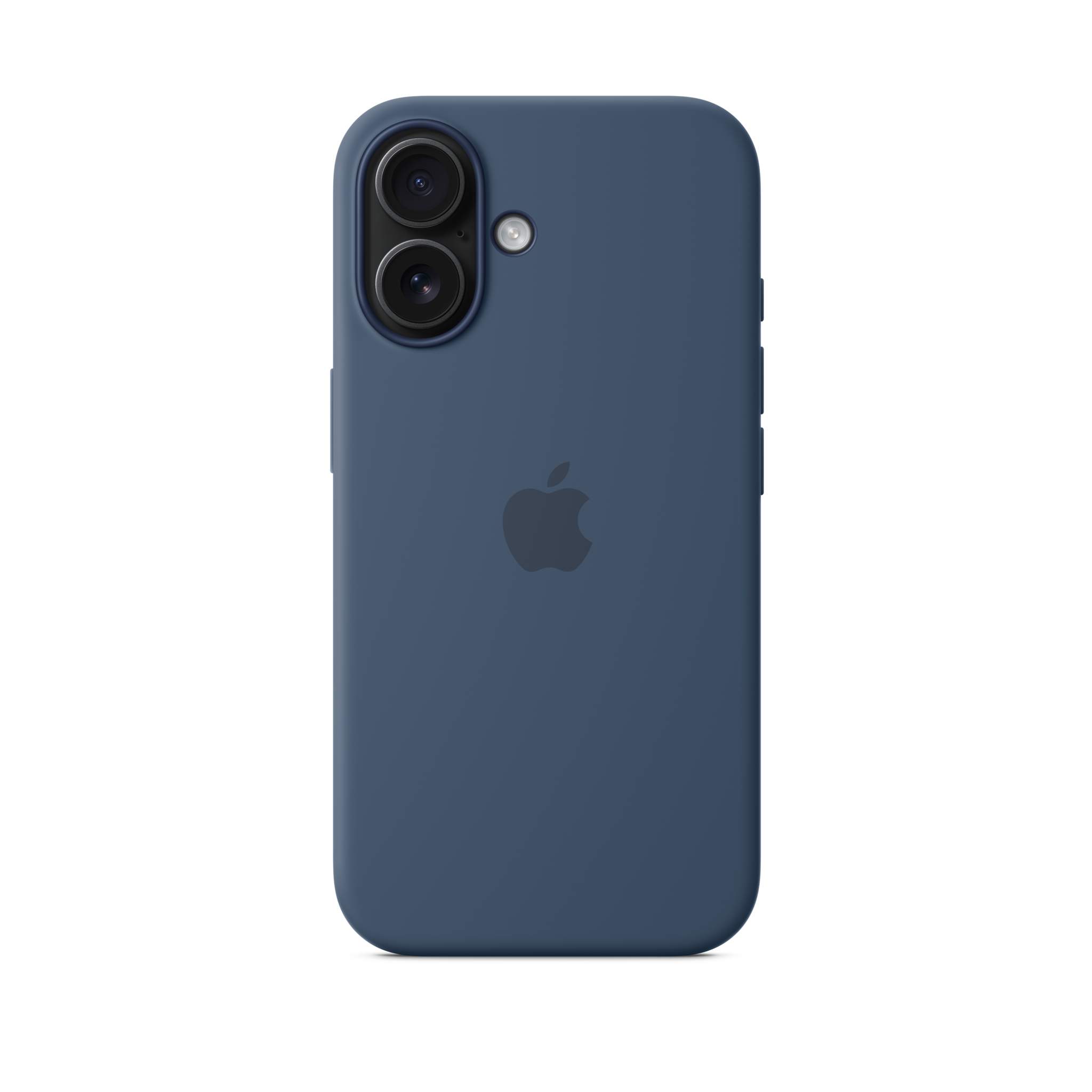 iPhone 16 Silicone Case with MagSafe — Denim