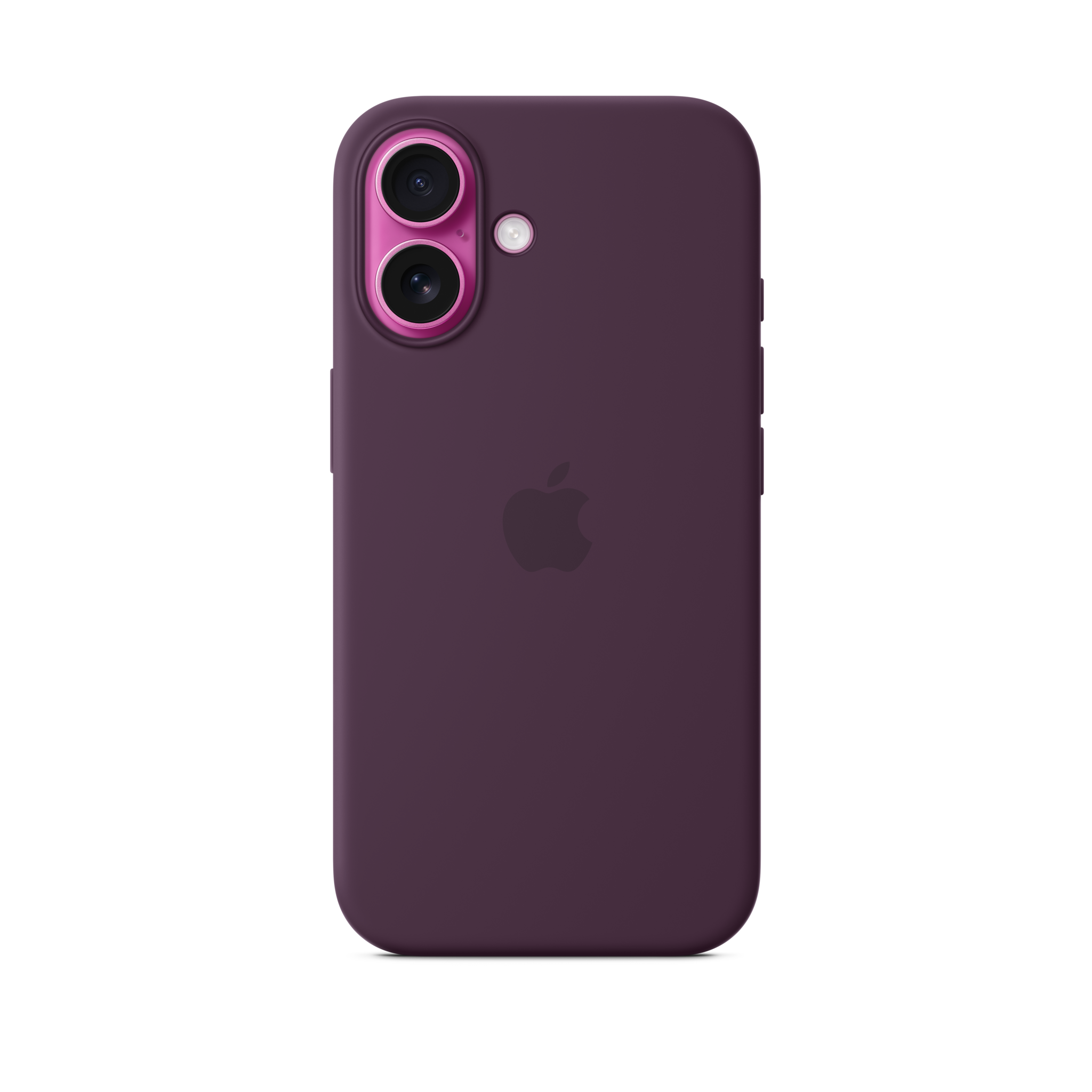 iPhone 16 Silicone Case with MagSafe — Plum