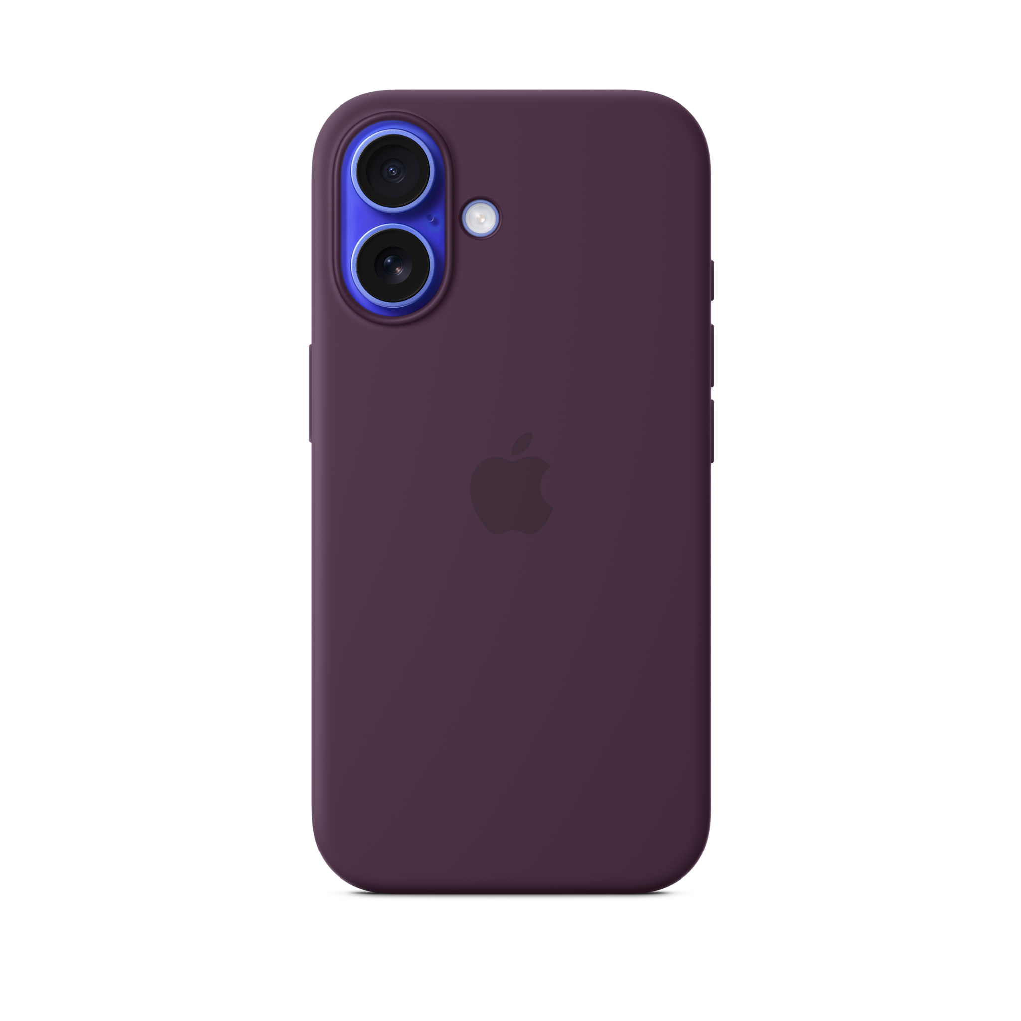 iPhone 16 Silicone Case with MagSafe — Plum