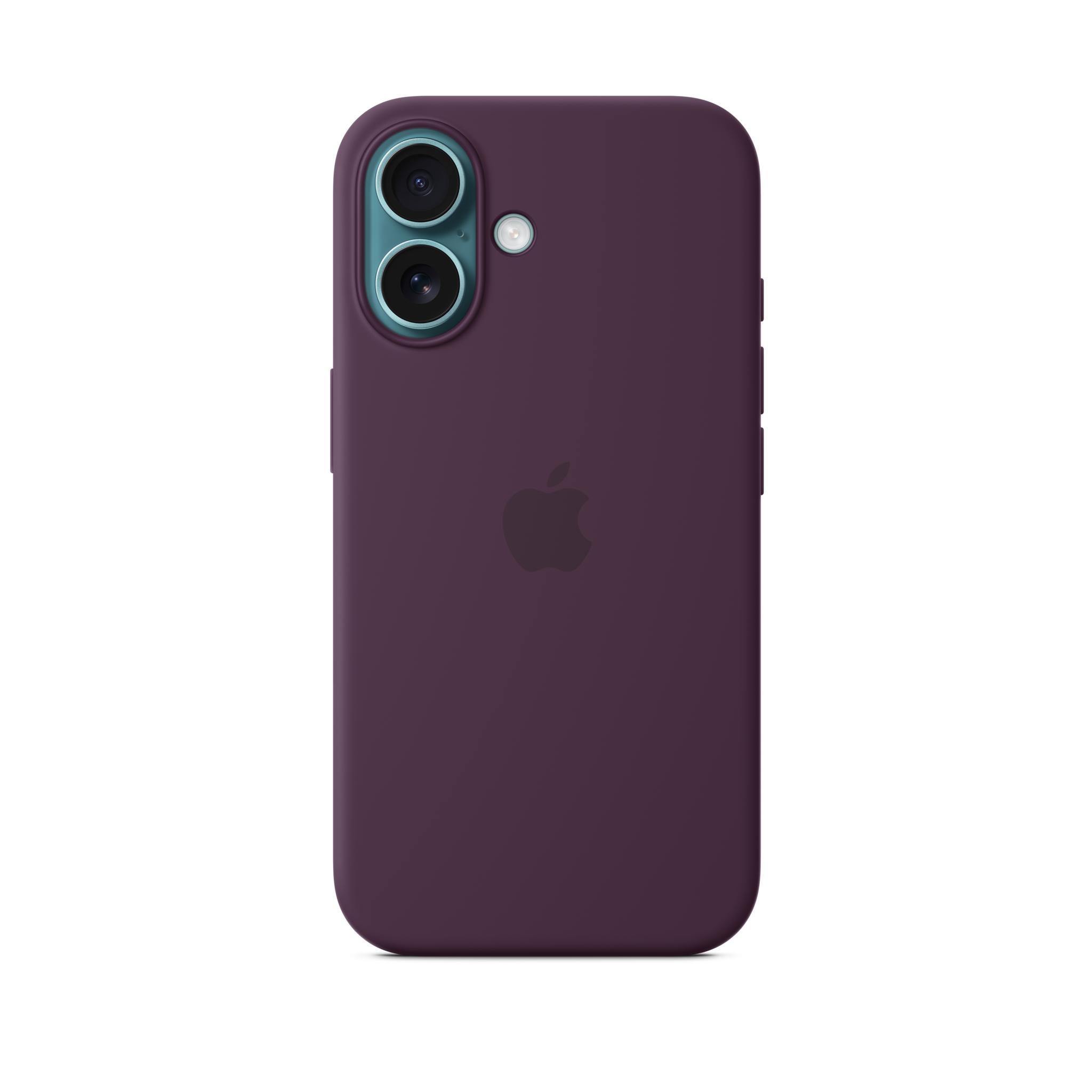 iPhone 16 Silicone Case with MagSafe — Plum