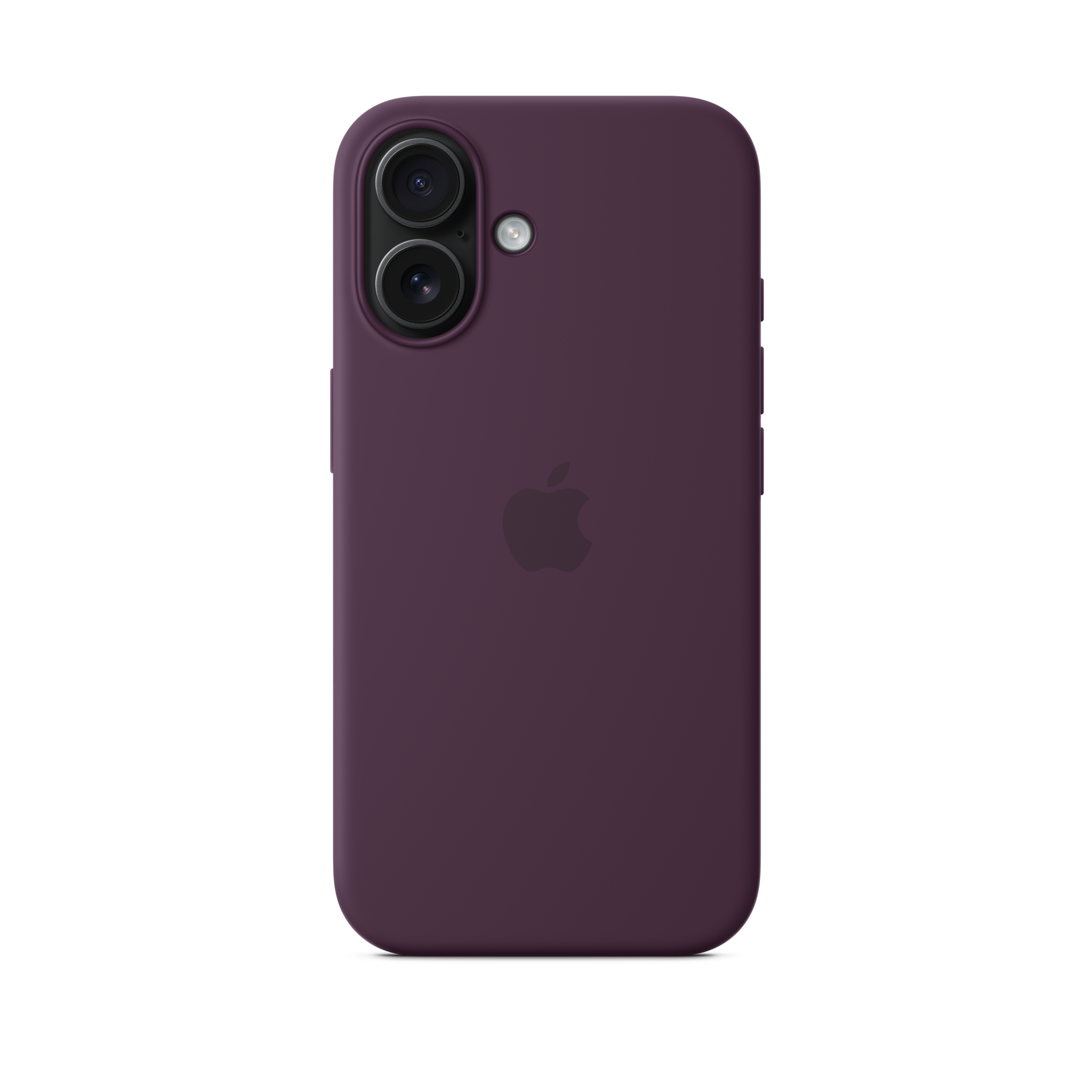 iPhone 16 Silicone Case with MagSafe — Plum
