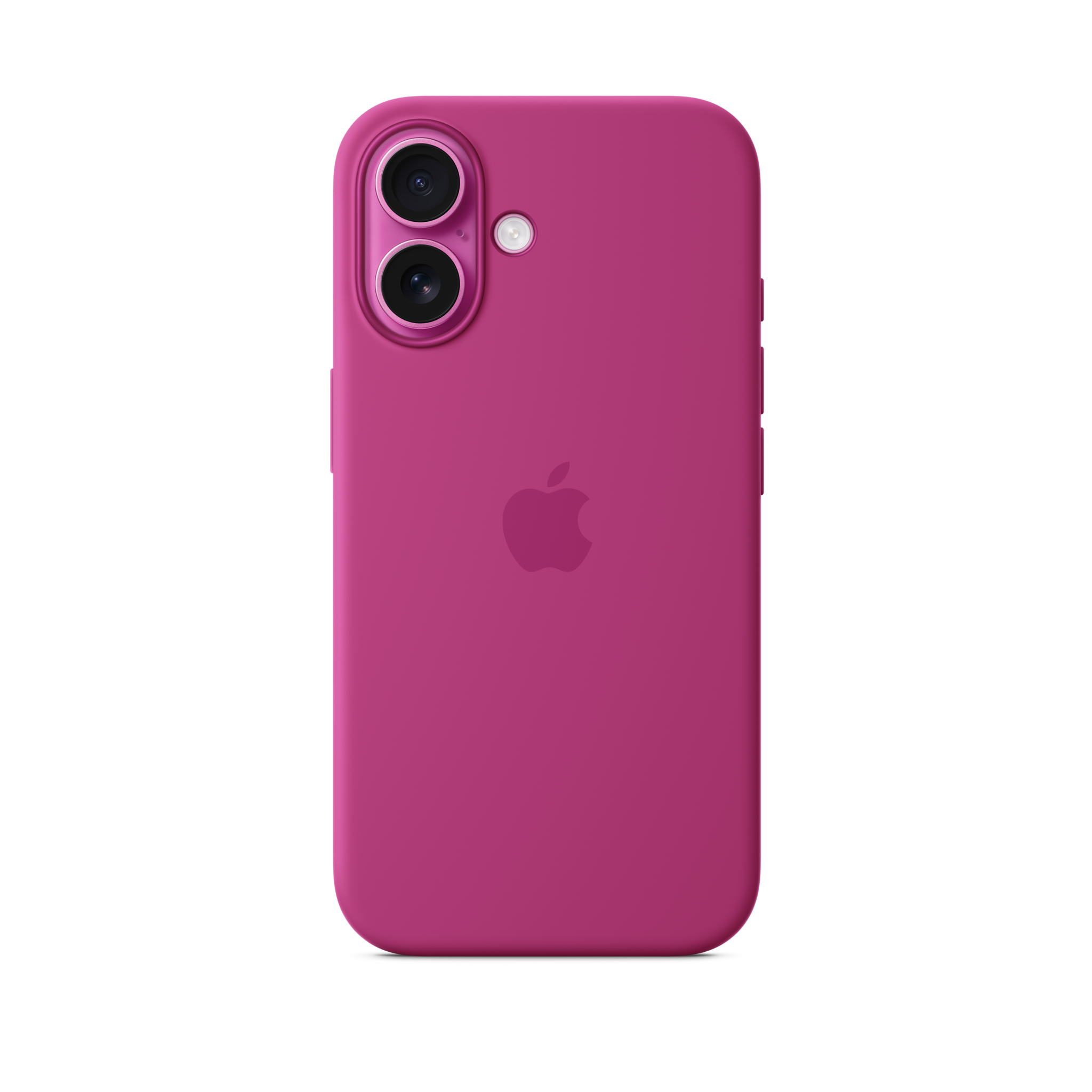 iPhone 16 Silicone Case with MagSafe — Fuchsia