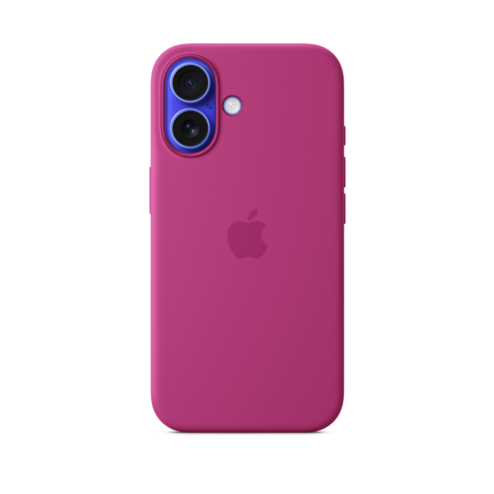 iPhone 16 Silicone Case with MagSafe — Fuchsia