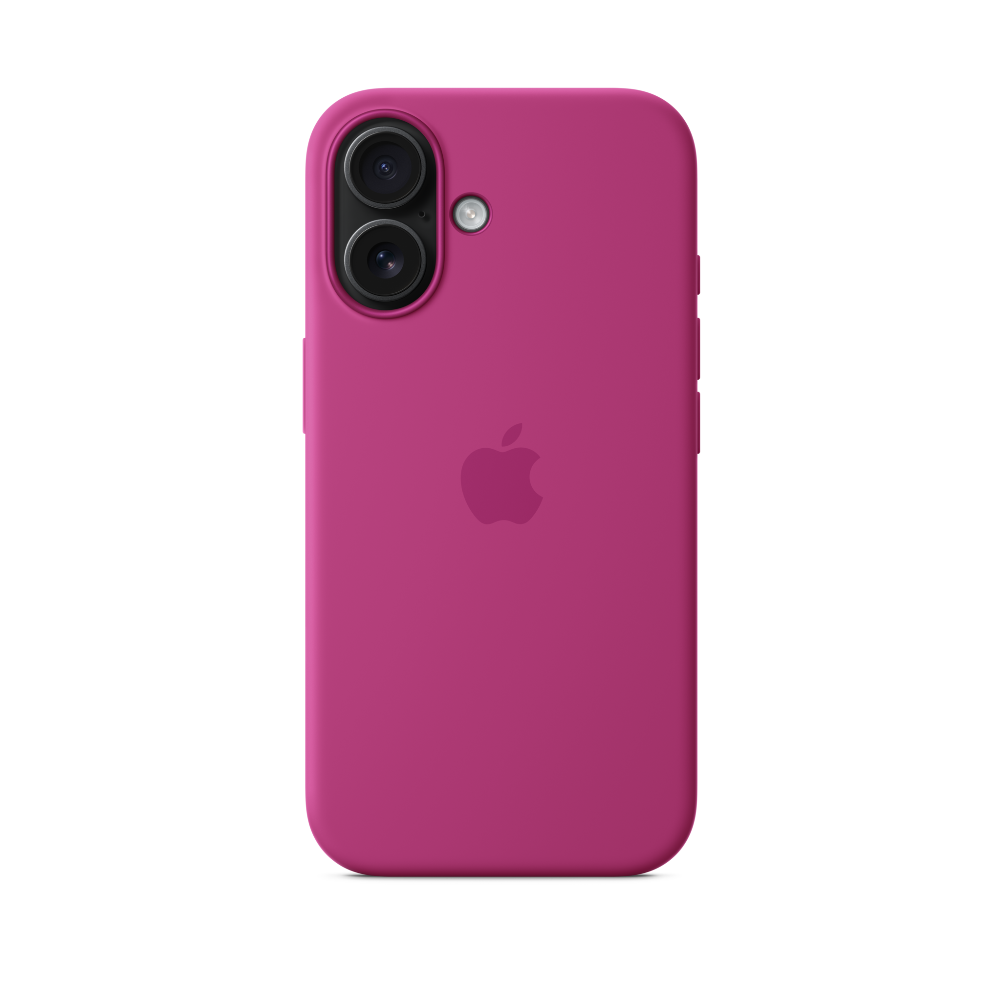 iPhone 16 Silicone Case with MagSafe — Fuchsia