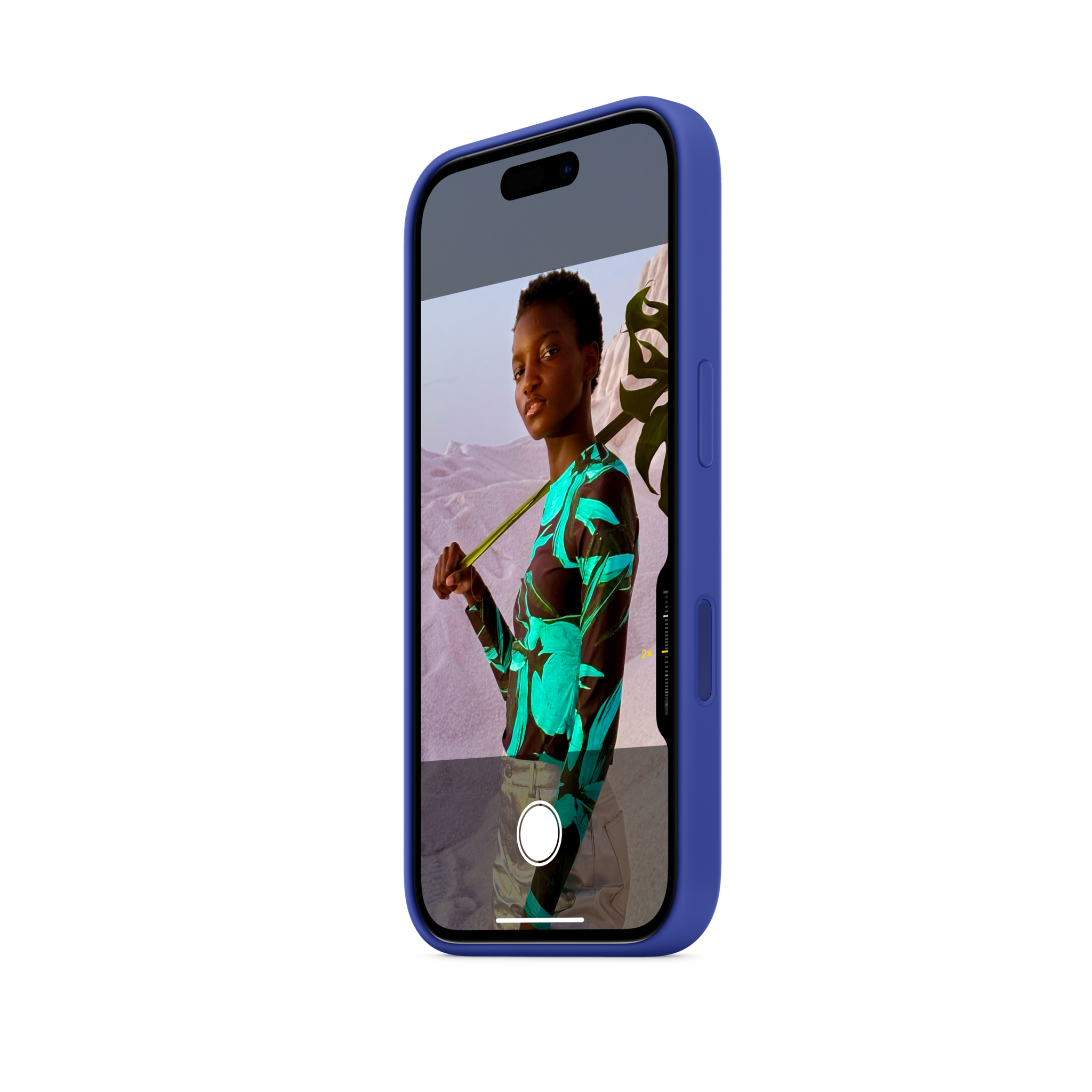 iPhone 16 Silicone Case with MagSafe — Ultramarine