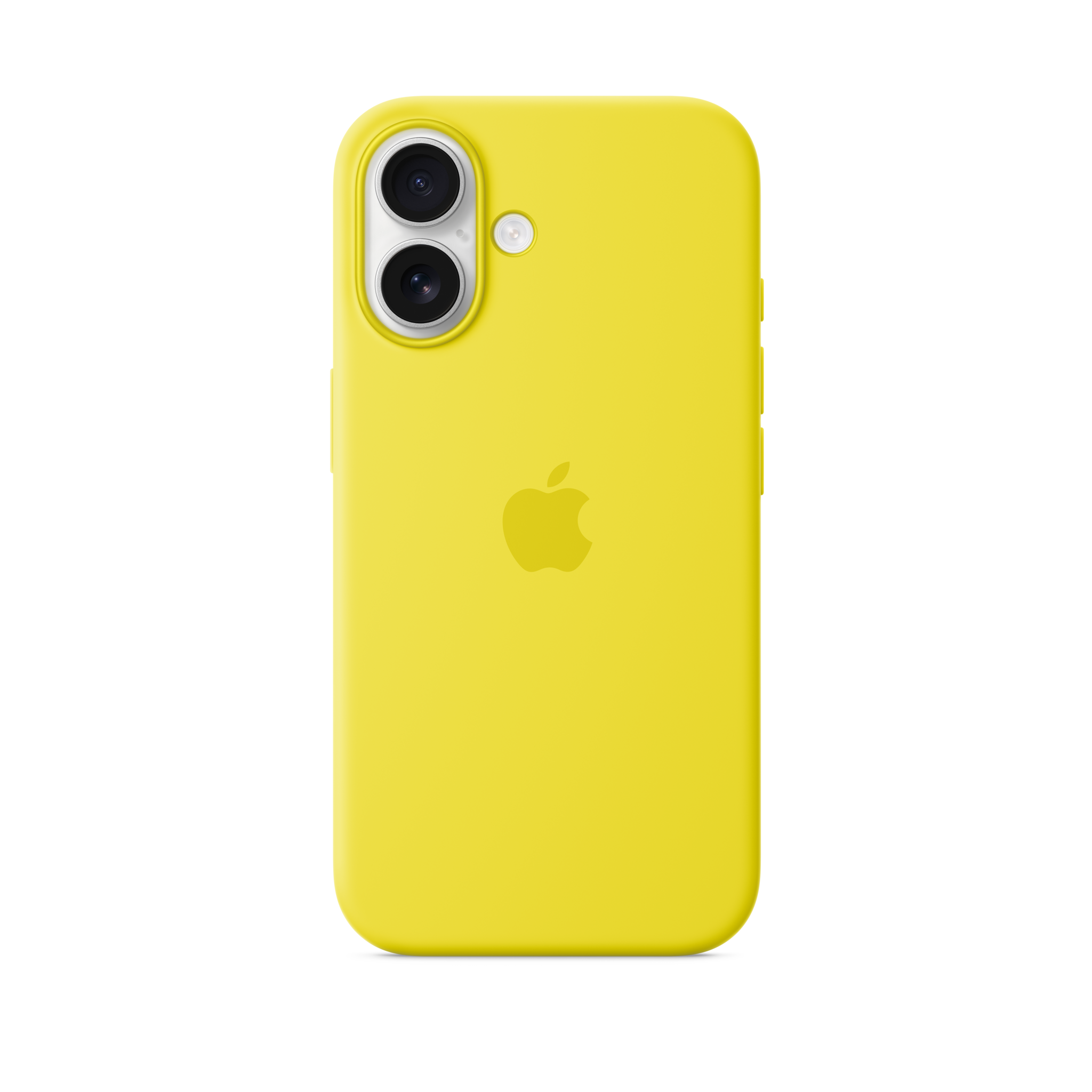 iPhone 16 Silicone Case with MagSafe — Star Fruit