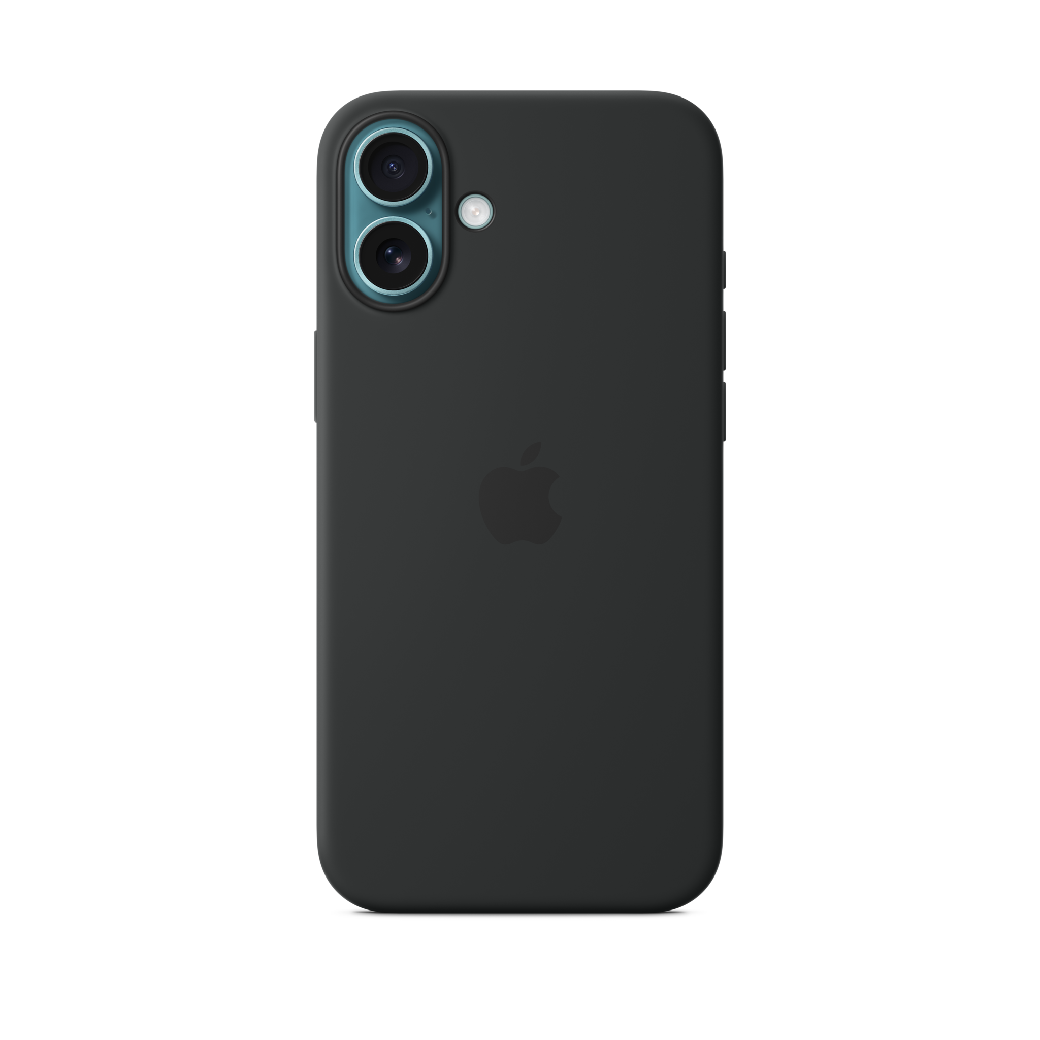 iPhone 16 Plus Silicone Case with MagSafe — Black