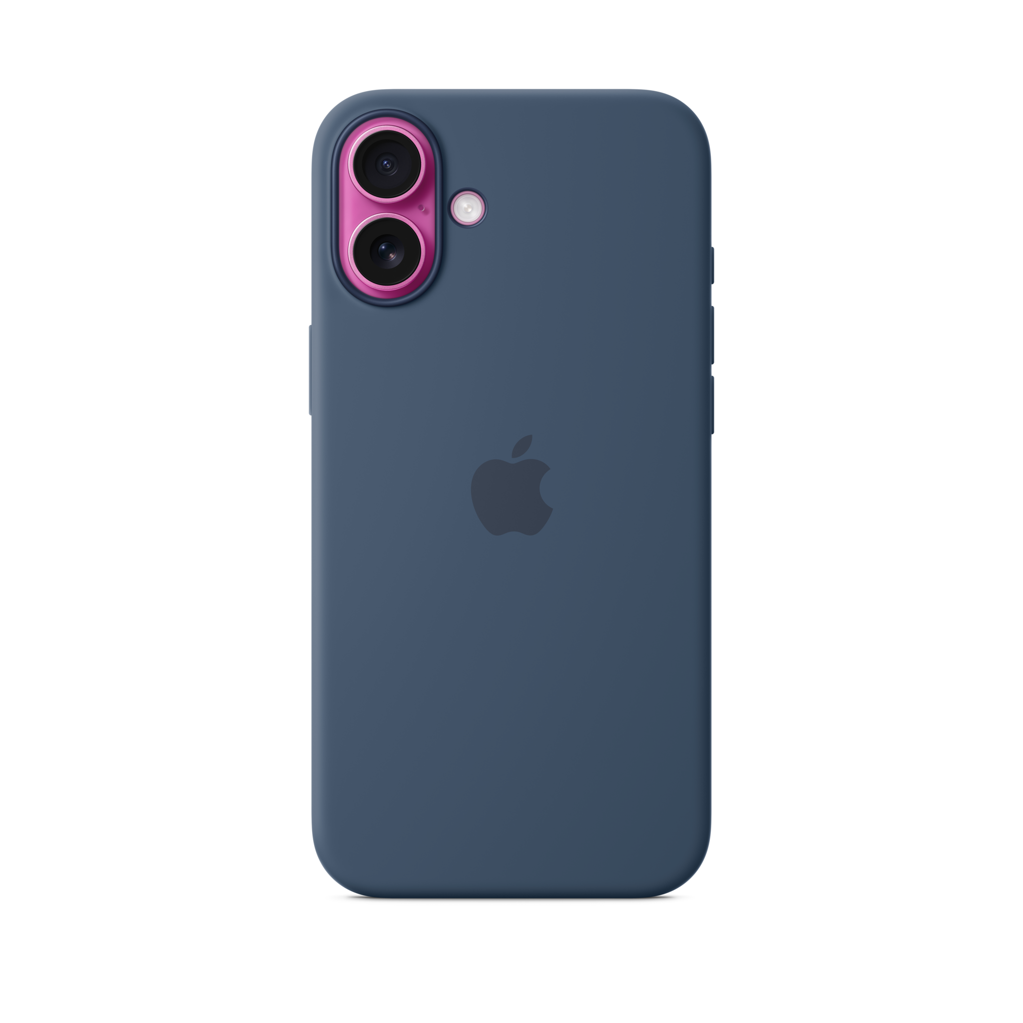 iPhone 16 Plus Silicone Case with MagSafe — Denim