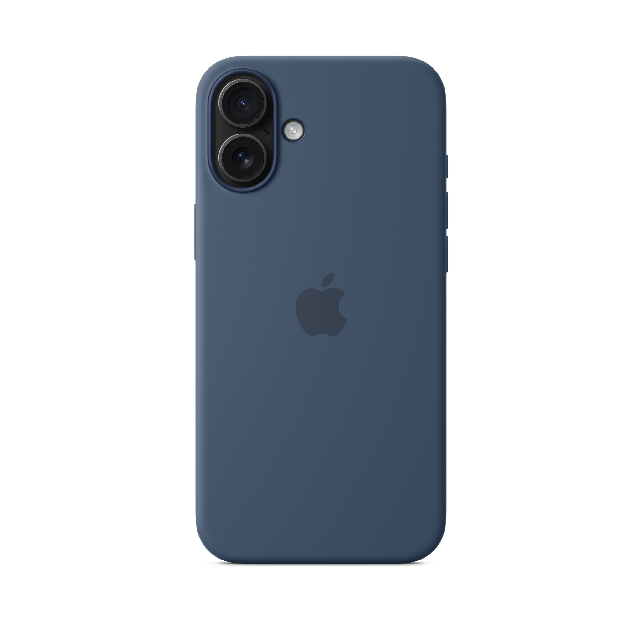 iPhone 16 Plus Silicone Case with MagSafe — Denim