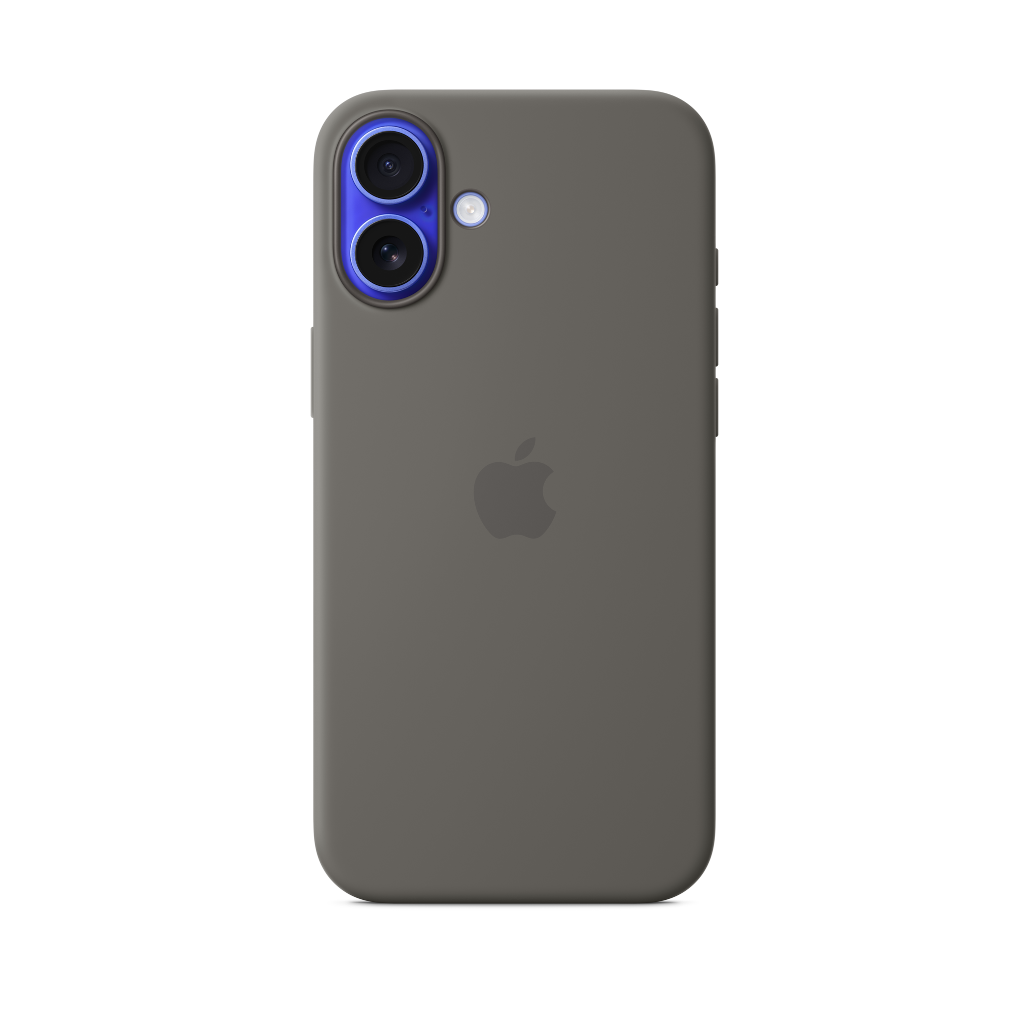 iPhone 16 Plus Silicone Case with MagSafe — Stone Gray