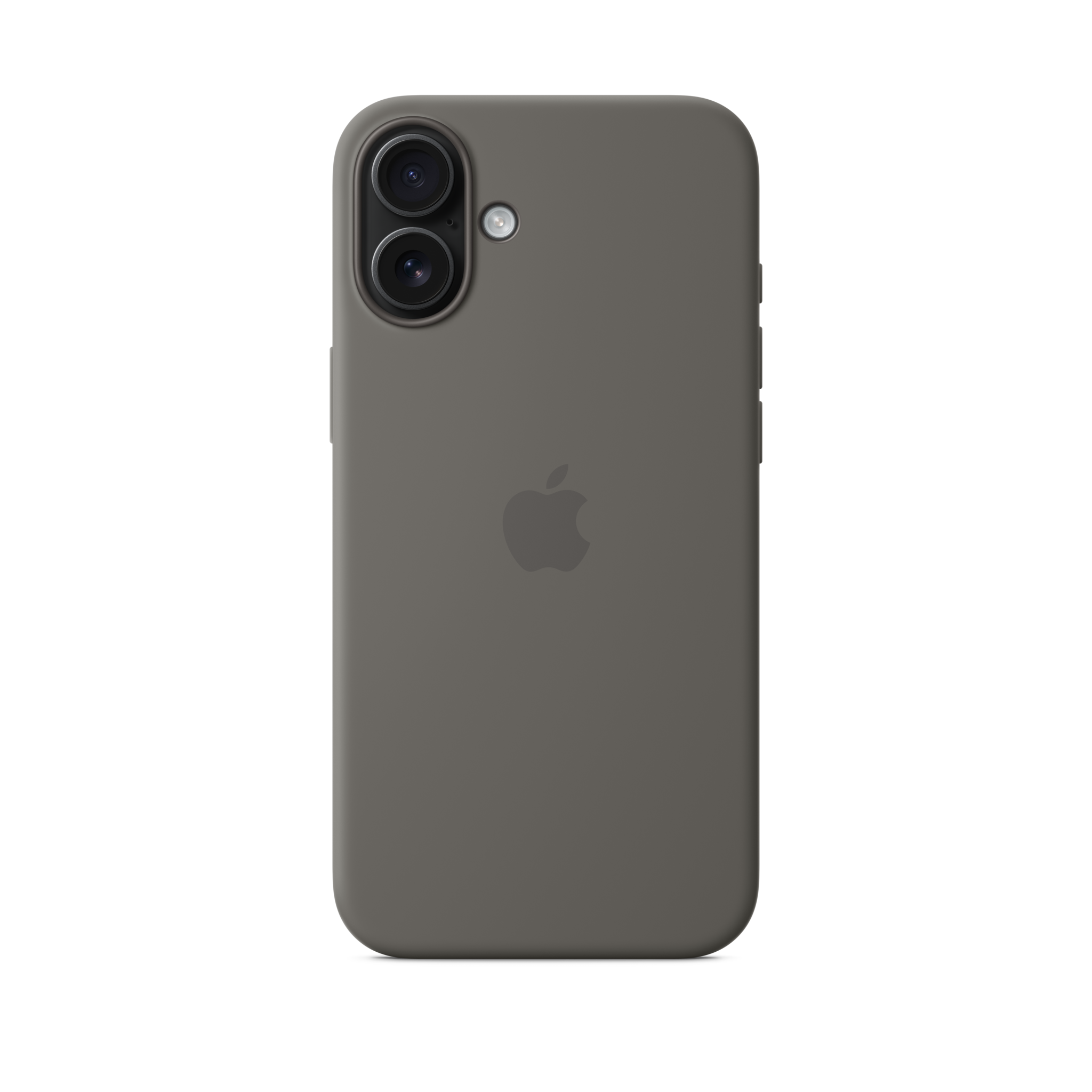 iPhone 16 Plus Silicone Case with MagSafe — Stone Gray