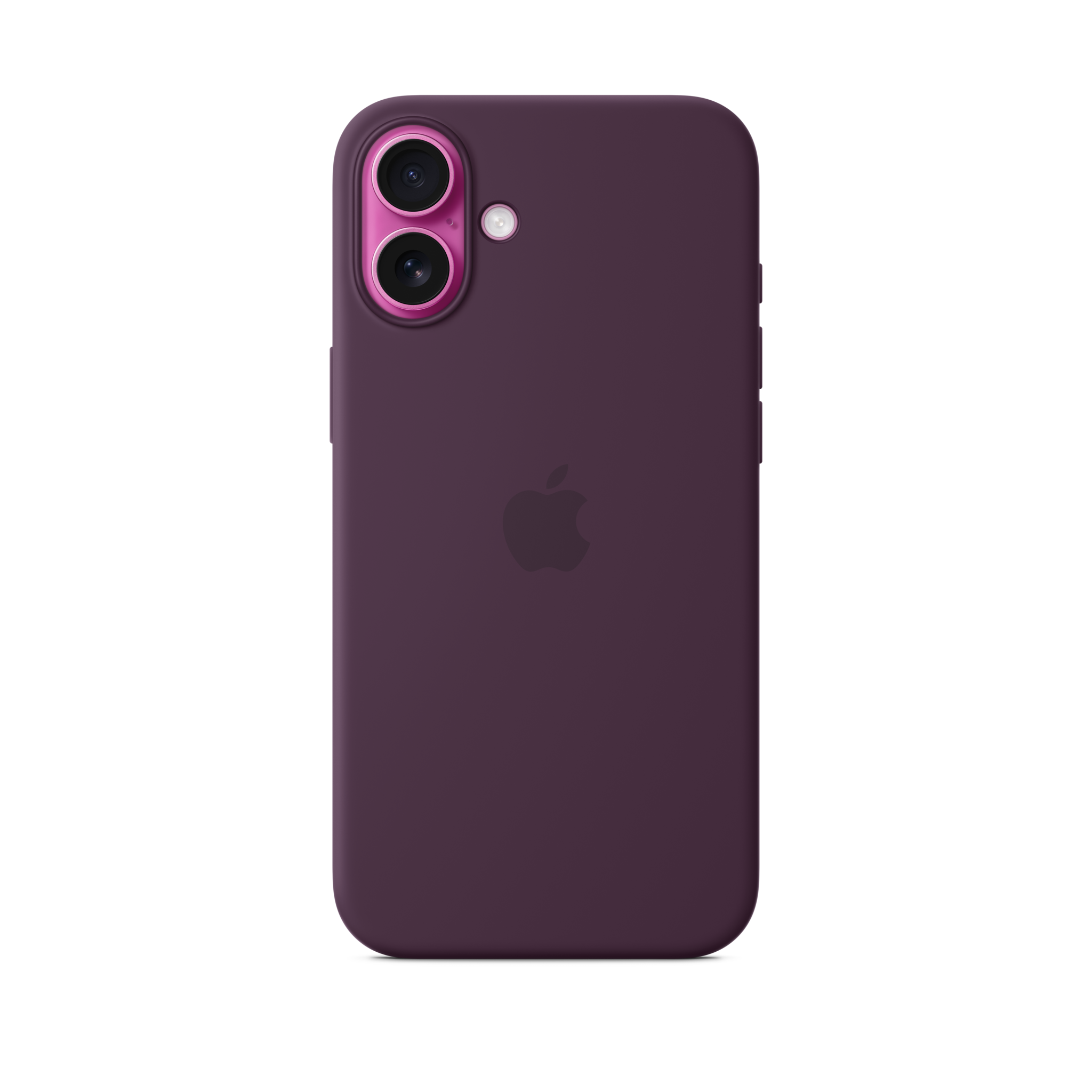 iPhone 16 Plus Silicone Case with MagSafe — Plum