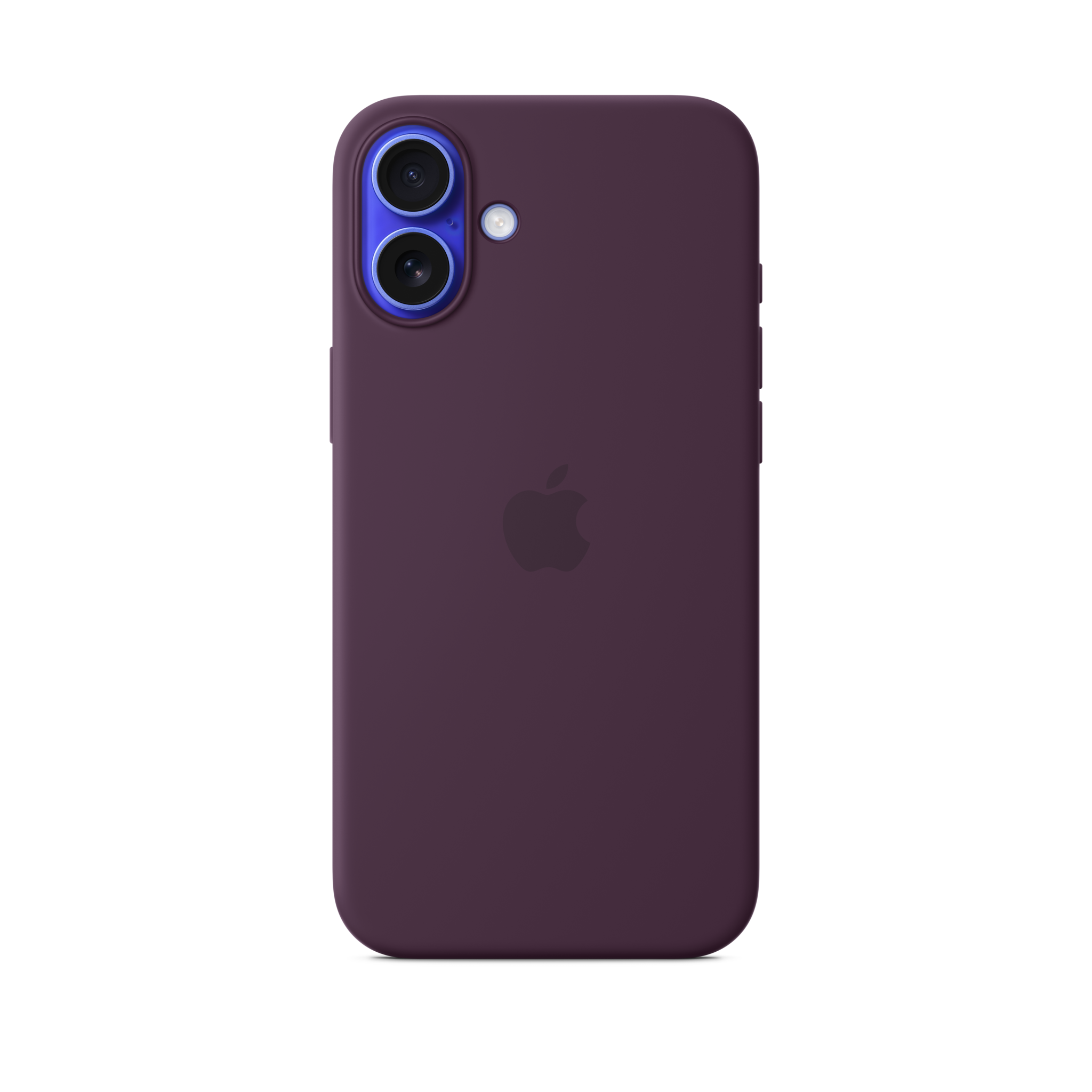 iPhone 16 Plus Silicone Case with MagSafe — Plum