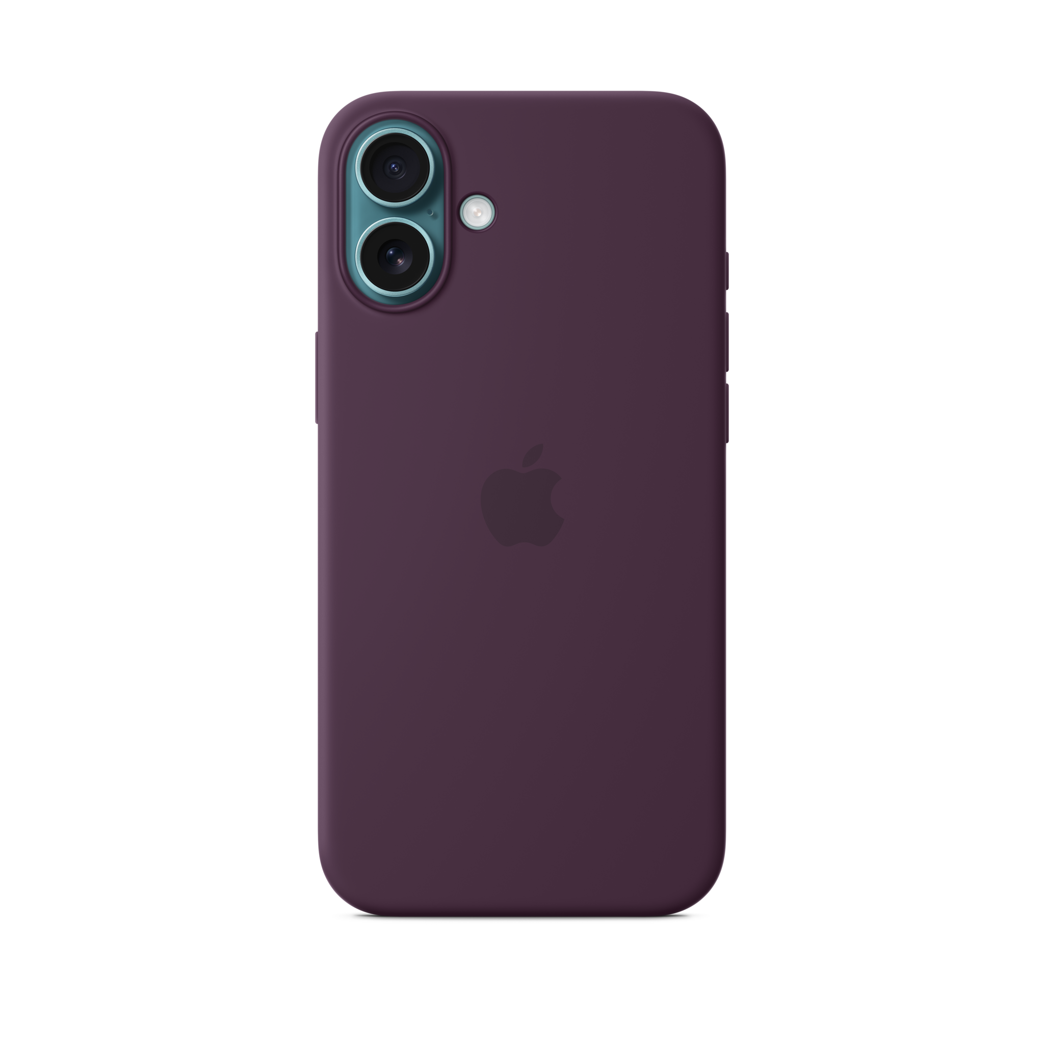 iPhone 16 Plus Silicone Case with MagSafe — Plum