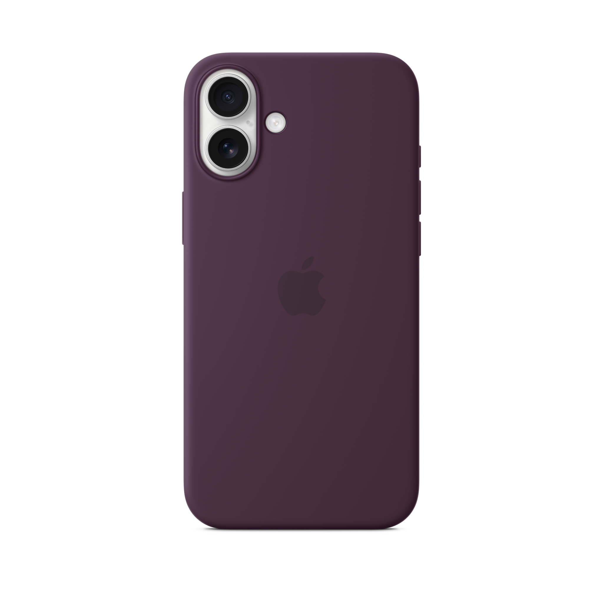 iPhone 16 Plus Silicone Case with MagSafe — Plum