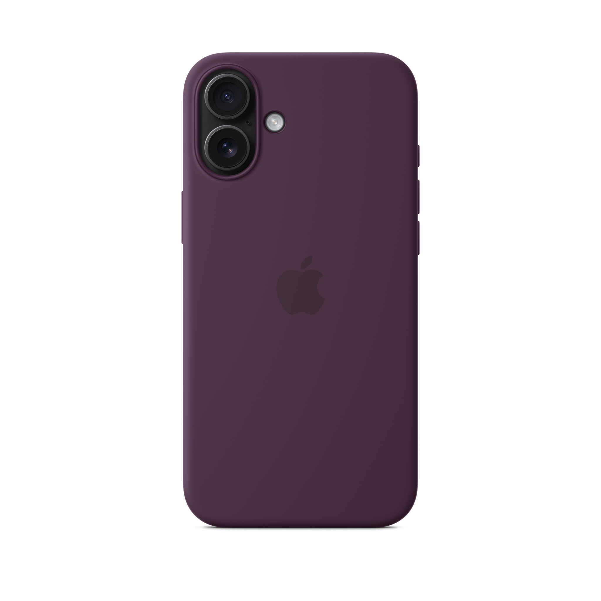 iPhone 16 Plus Silicone Case with MagSafe — Plum