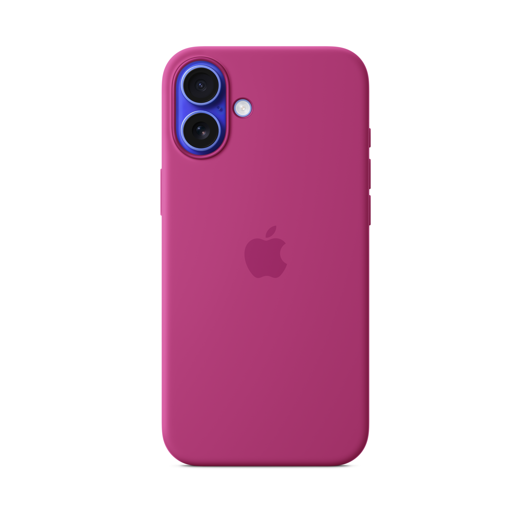 iPhone 16 Plus Silicone Case with MagSafe — Fuchsia