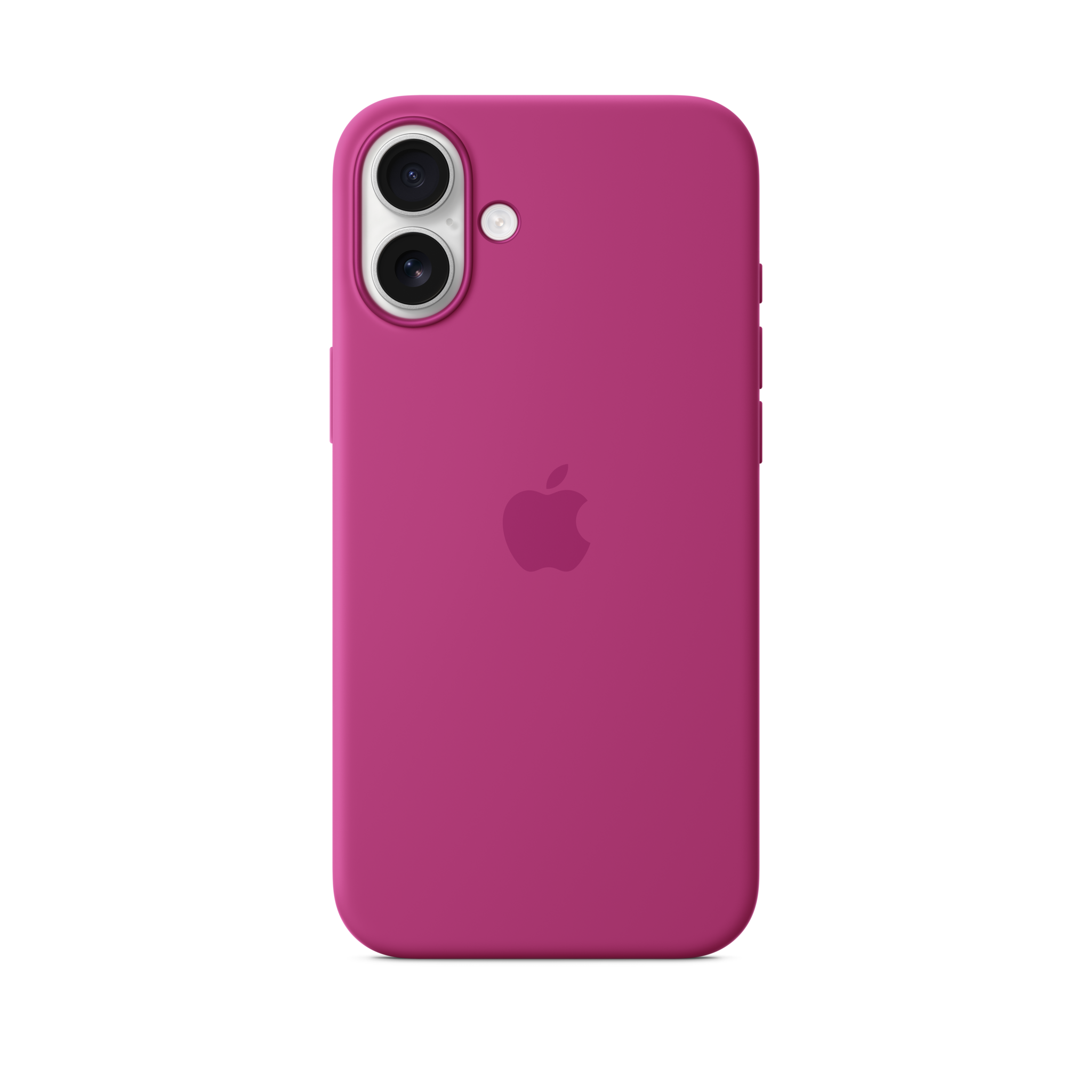 iPhone 16 Plus Silicone Case with MagSafe — Fuchsia
