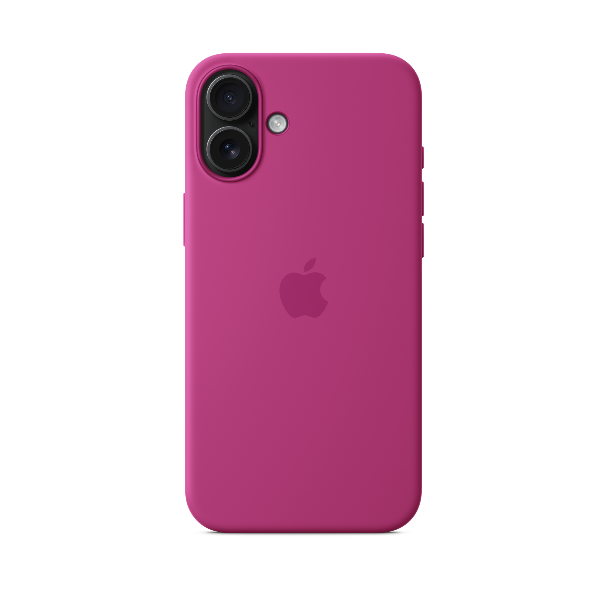 iPhone 16 Plus Silicone Case with MagSafe — Fuchsia