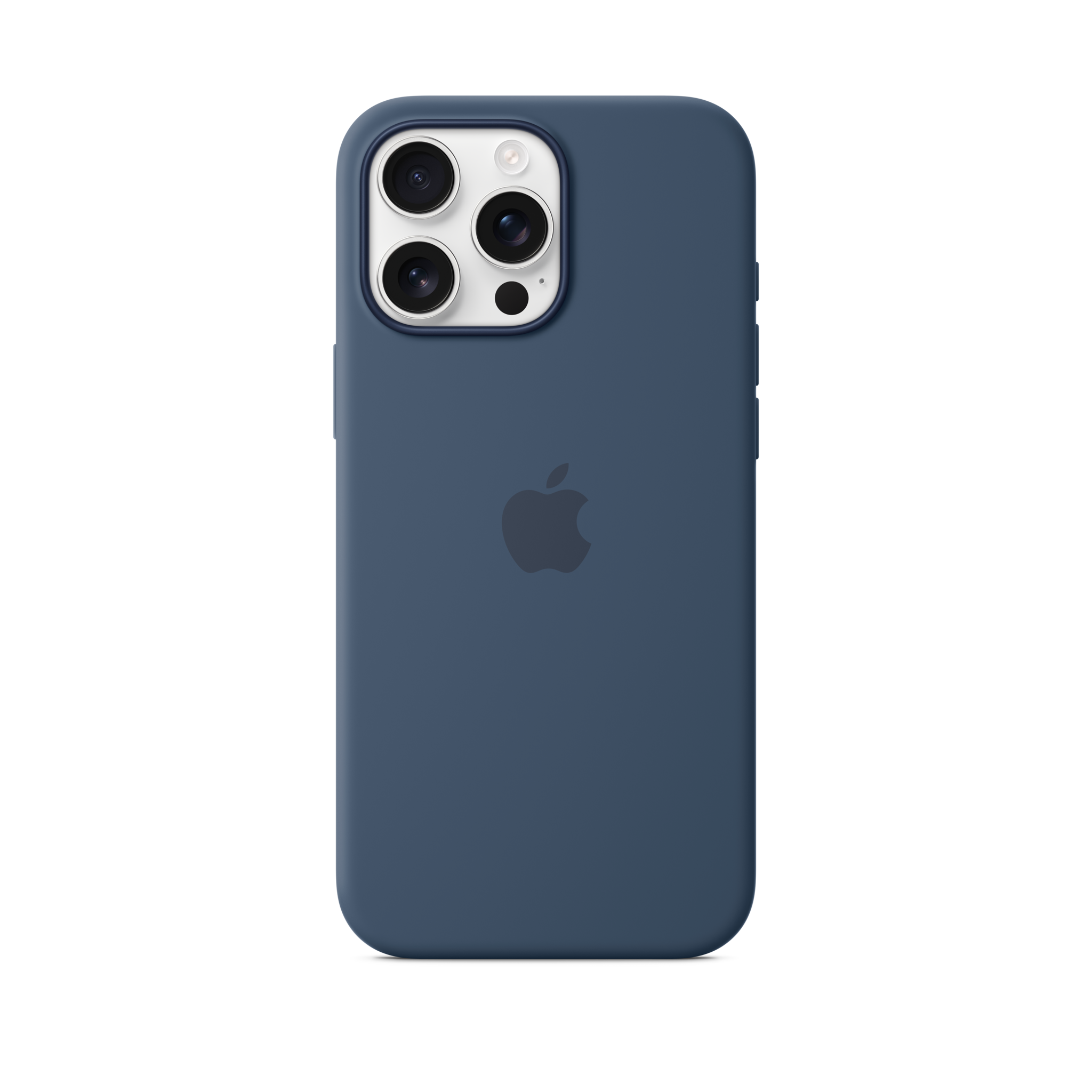 iPhone 16 Pro Max Silicone Case with MagSafe — Denim