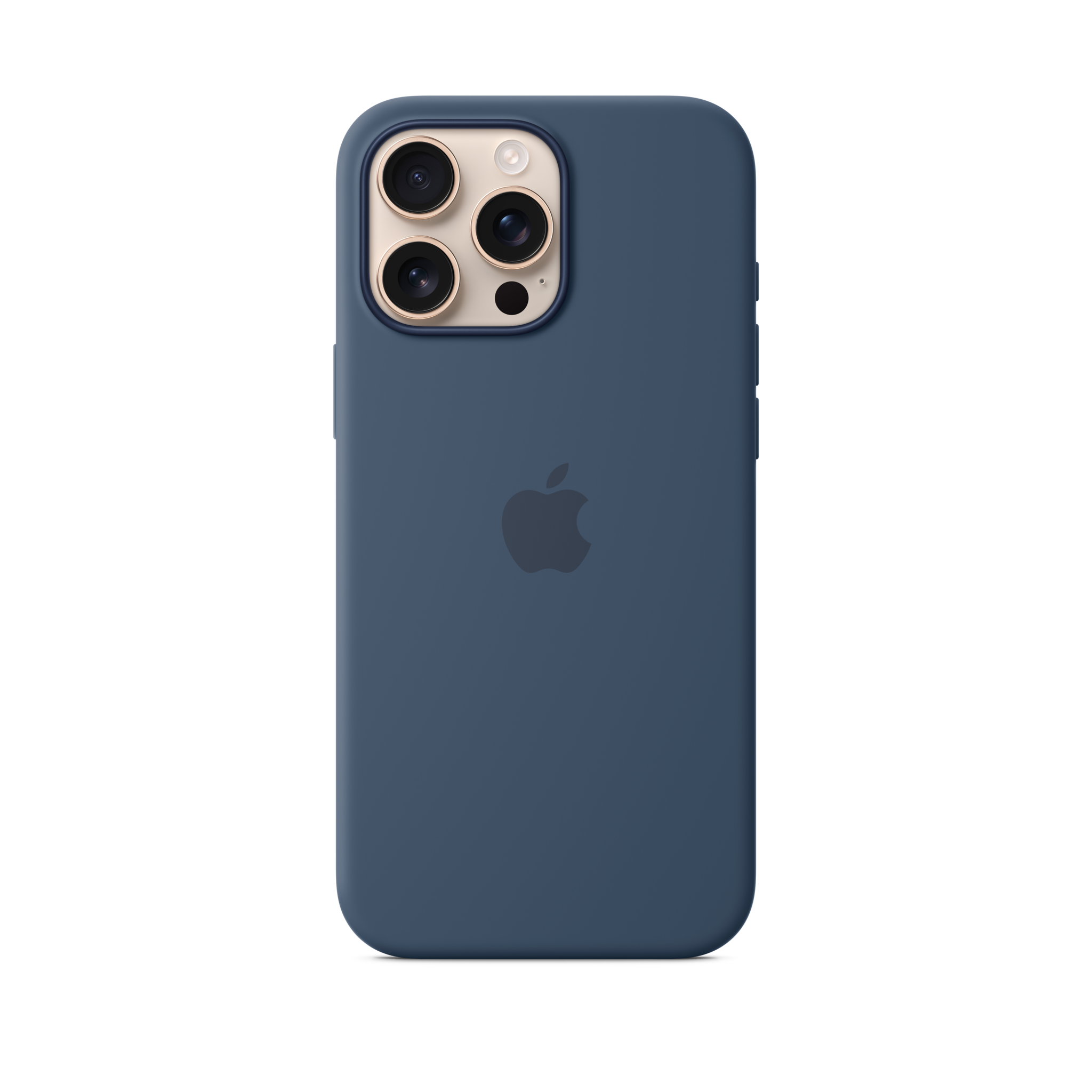 iPhone 16 Pro Max Silicone Case with MagSafe — Denim
