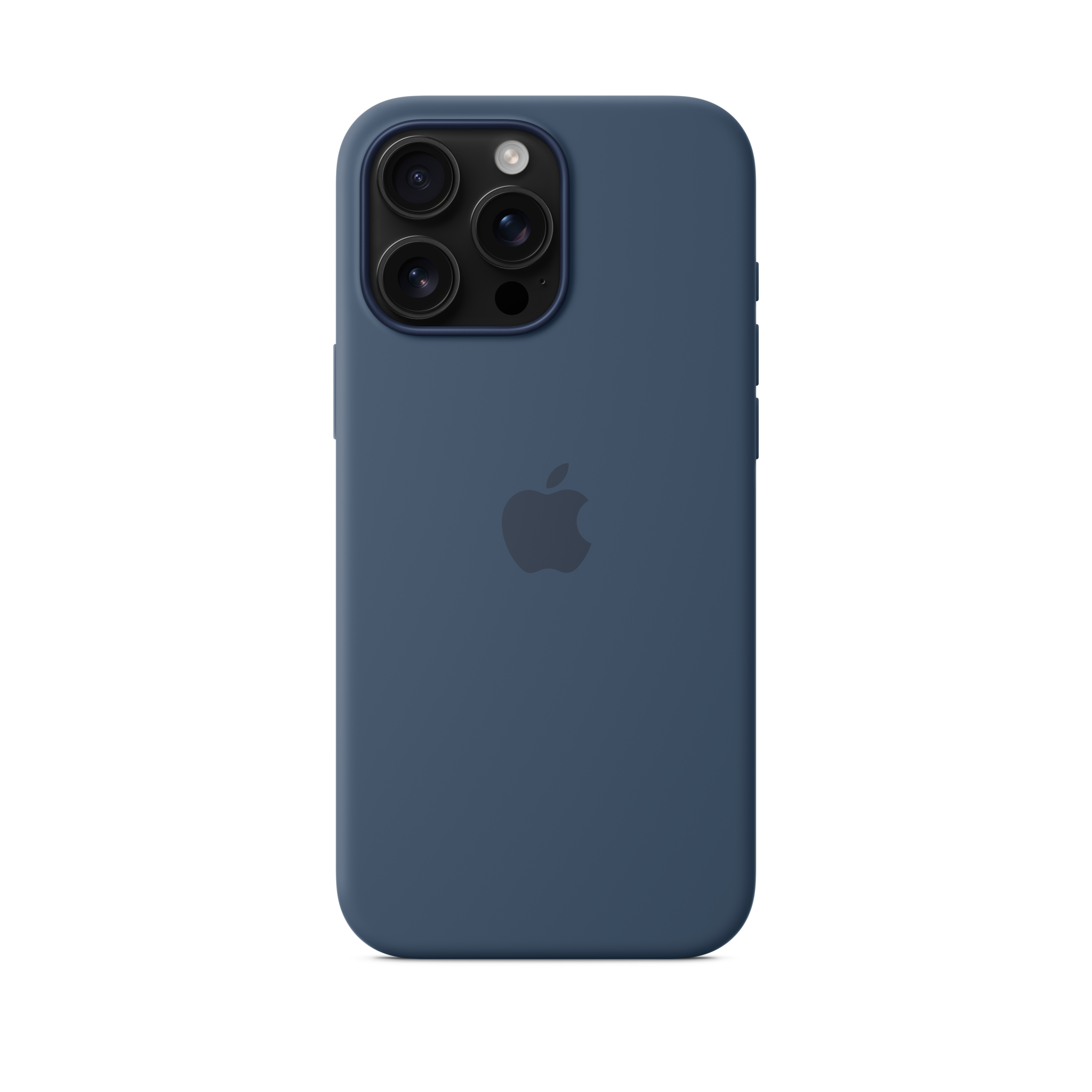 iPhone 16 Pro Max Silicone Case with MagSafe — Denim