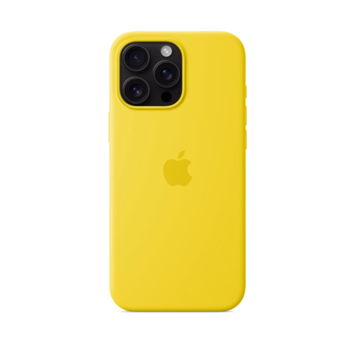 iPhone 16 Pro Max Silicone Case with MagSafe — Star Fruit