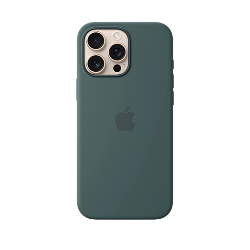iPhone 16 Pro Max Silicone Case — Lake Green iPhone 16 Pro Max Silicone Case — Lake Green