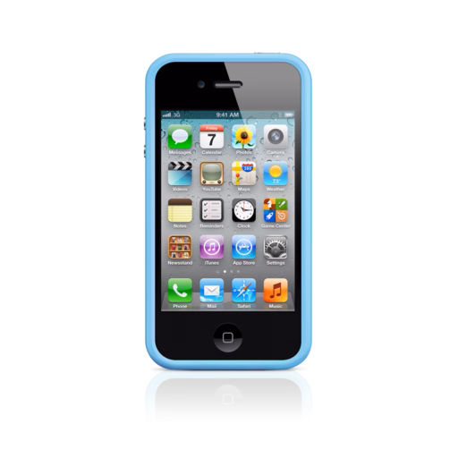 iPhone 4 Bumper — Blue