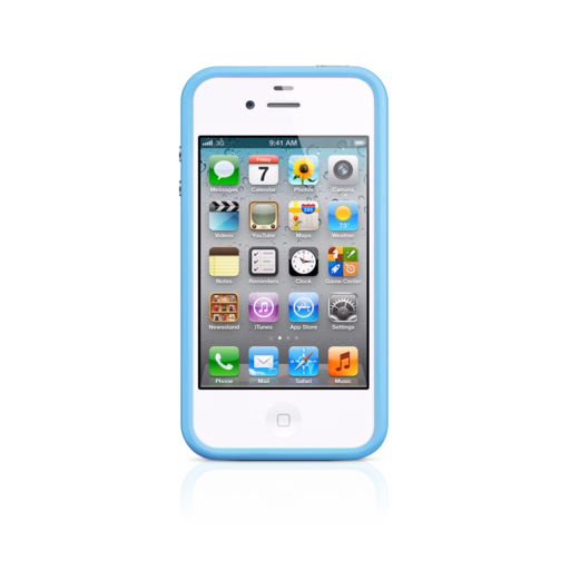 iPhone 4 Bumper — Blue