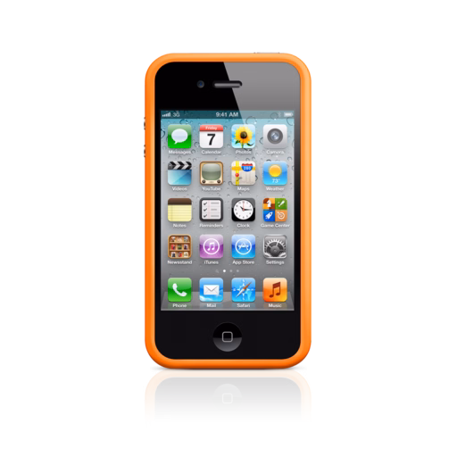 iPhone 4 Bumper — Orange